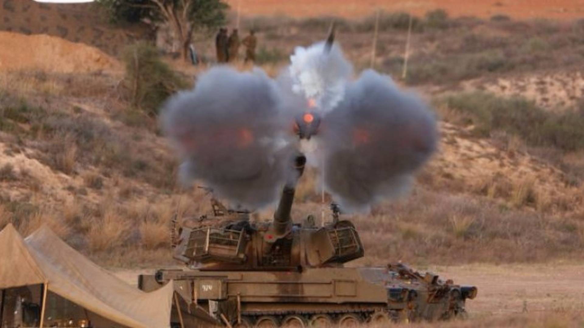 دبابة تابعة لجيش الاحتلال