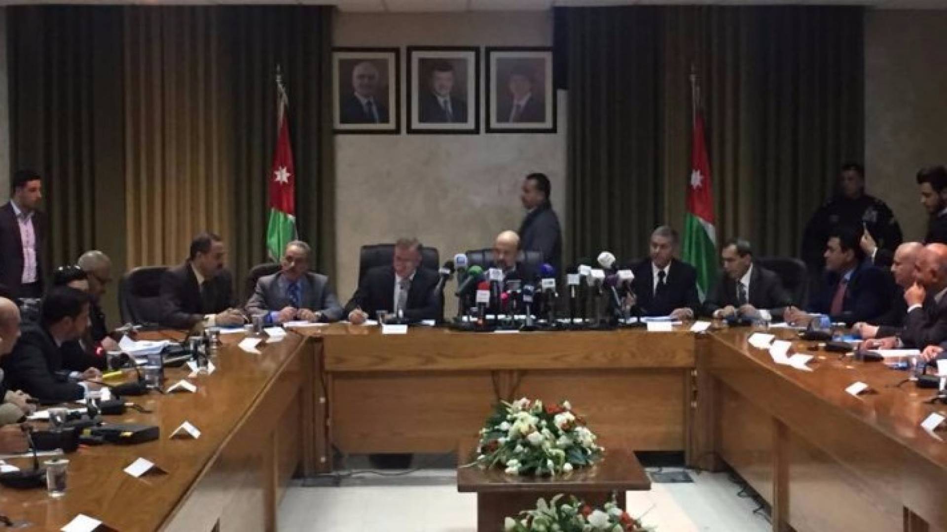 من المؤتمر الصحفي