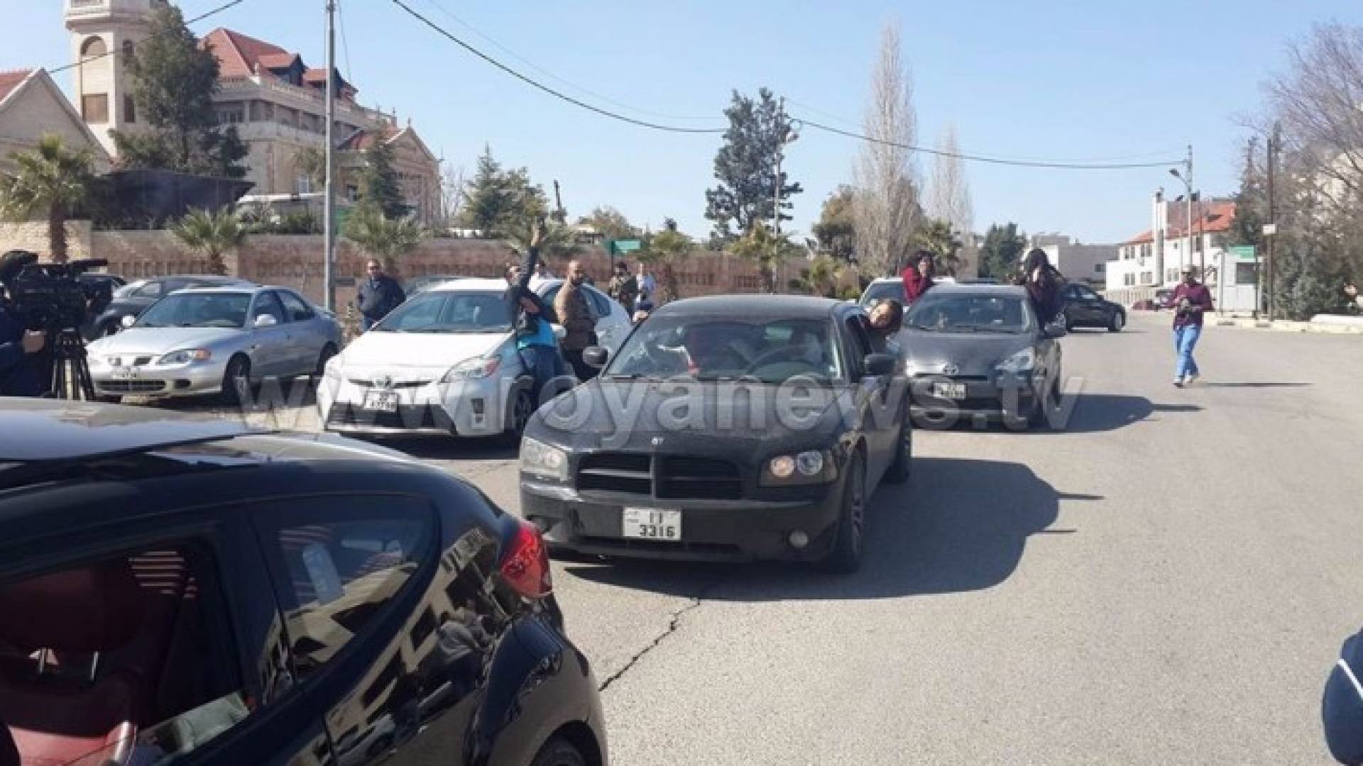 من مواكب الاحتفالات في عمان 