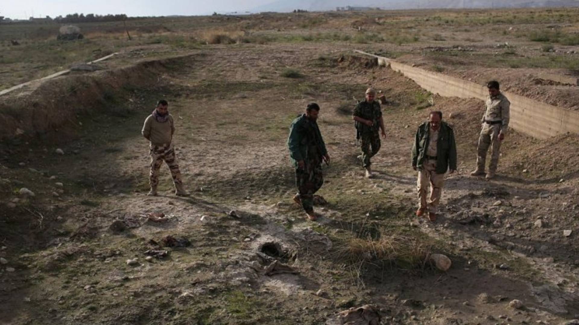 مقبرة جماعية في سنجار بالعراق