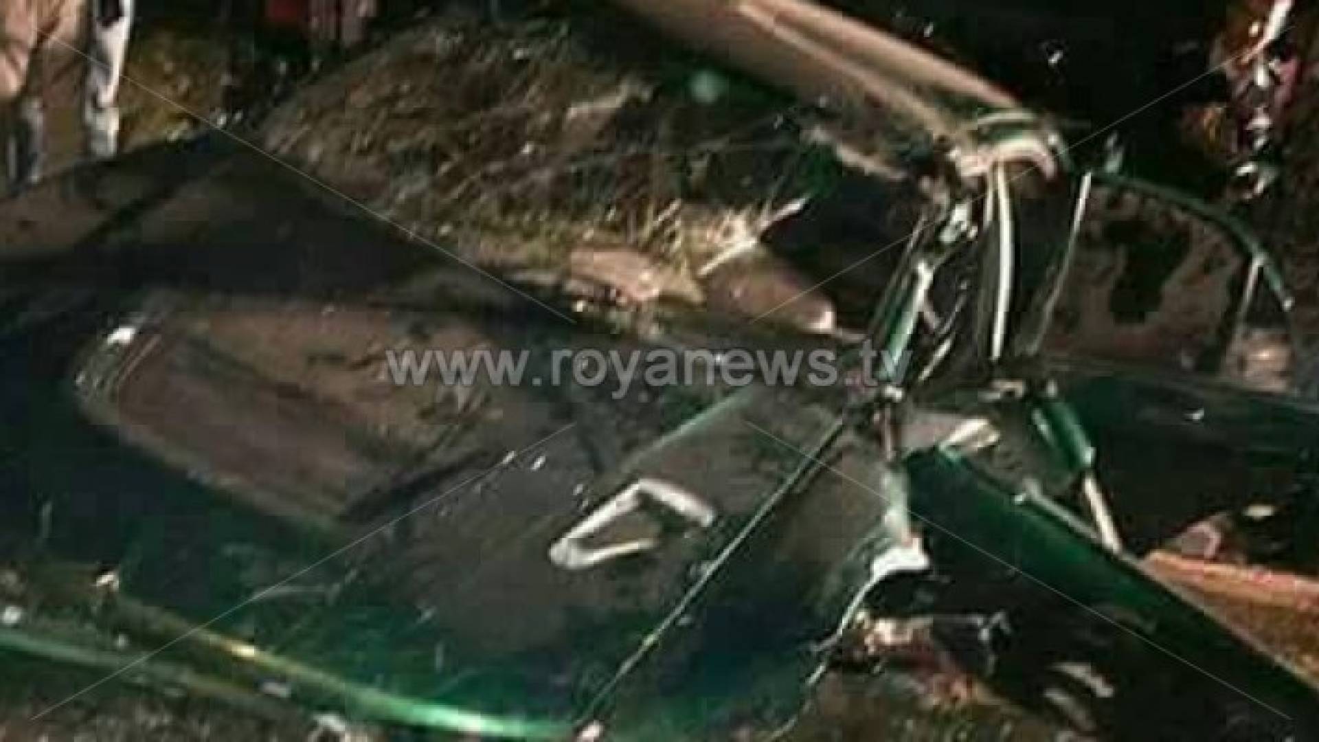 جانب من الحادث 