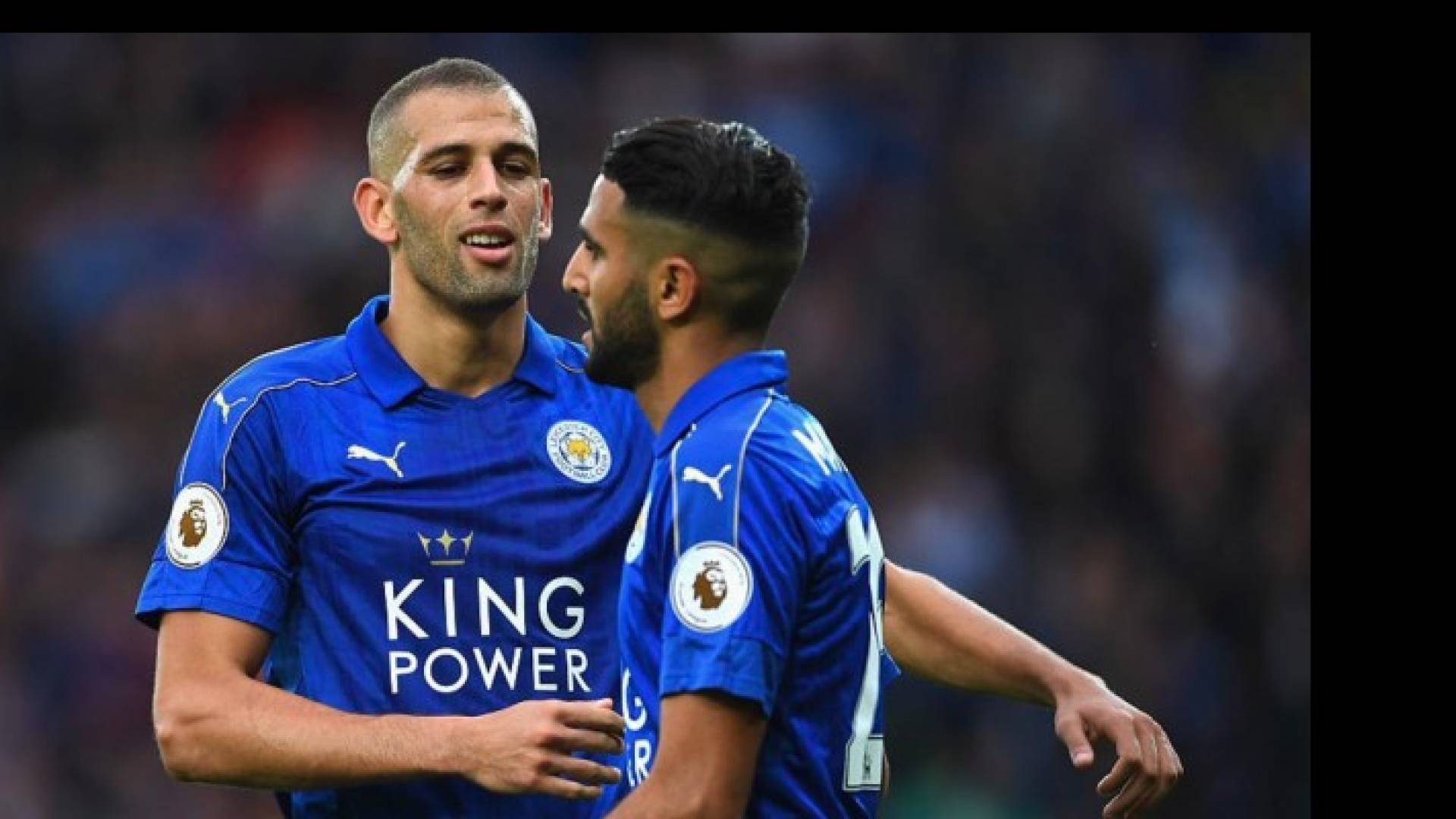 رياض محرز وإسلام سليماني