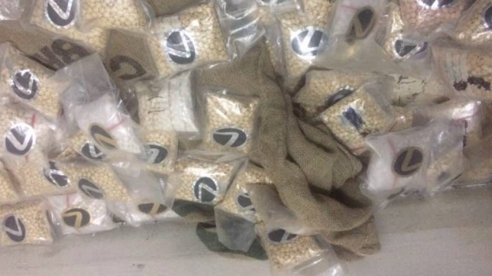 جزء من المضبوطات