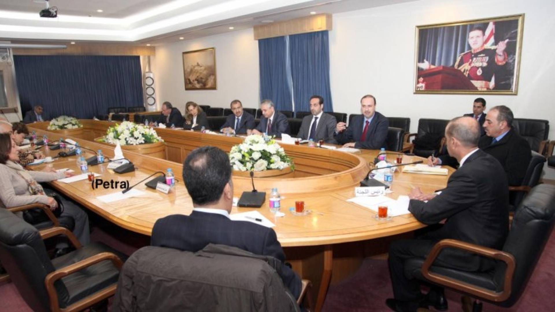 صورة خلال اللقاء