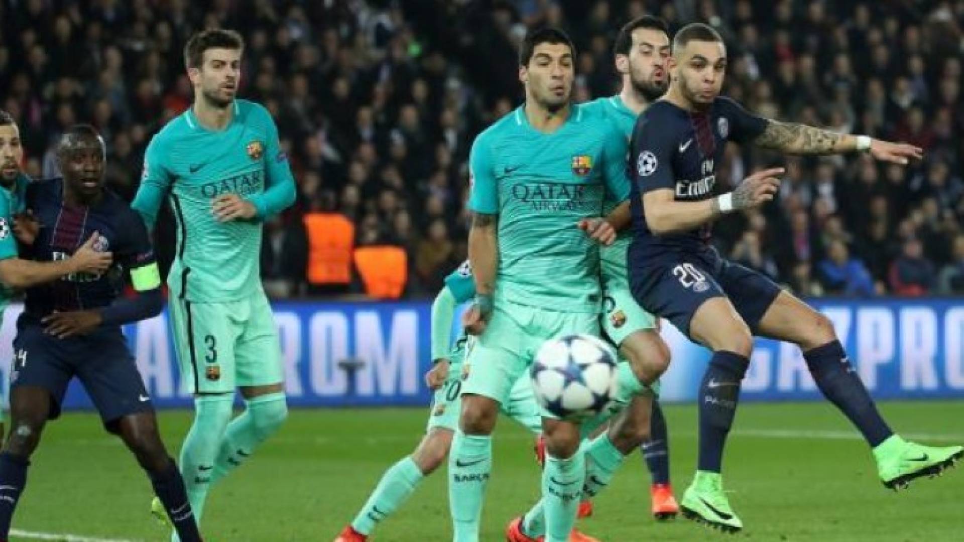 صورة من المباراة