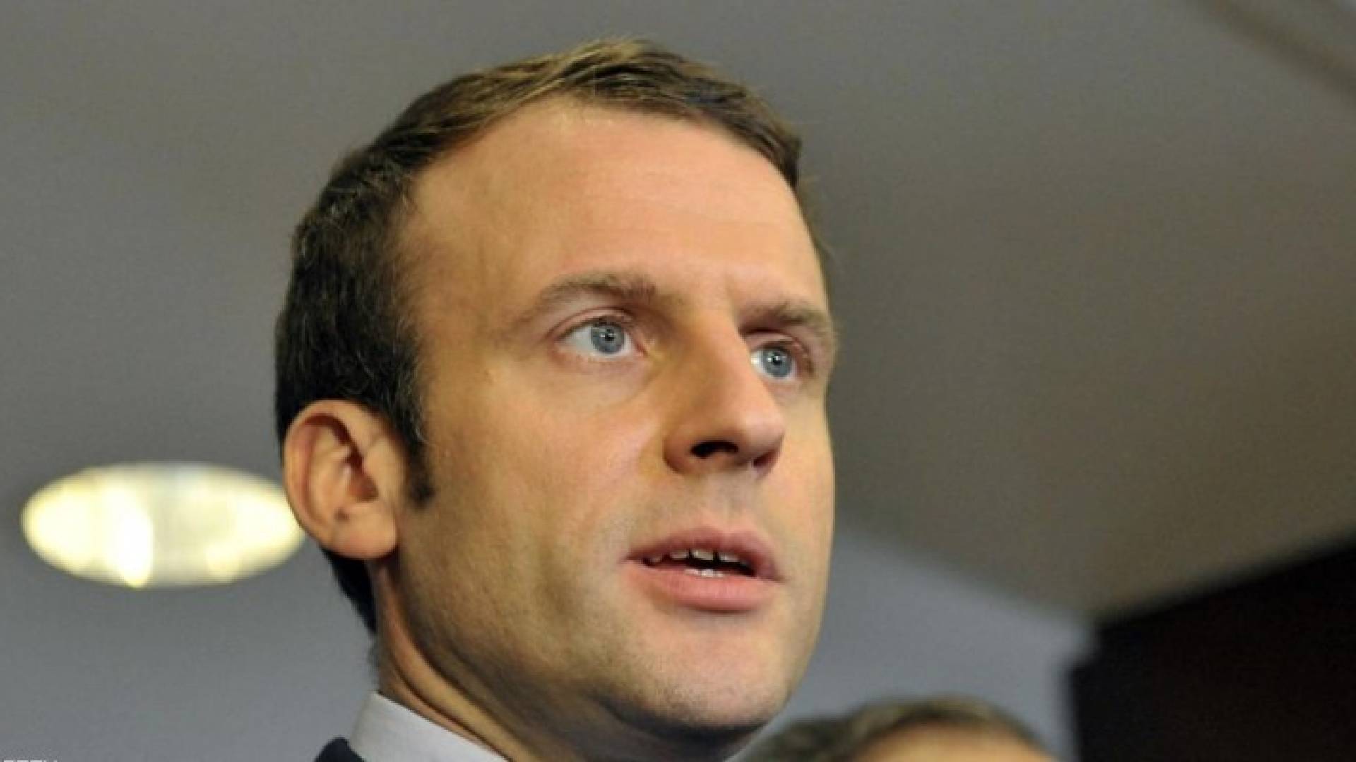 المرشح الرئاسي الفرنسي إيمانويل ماكرون.