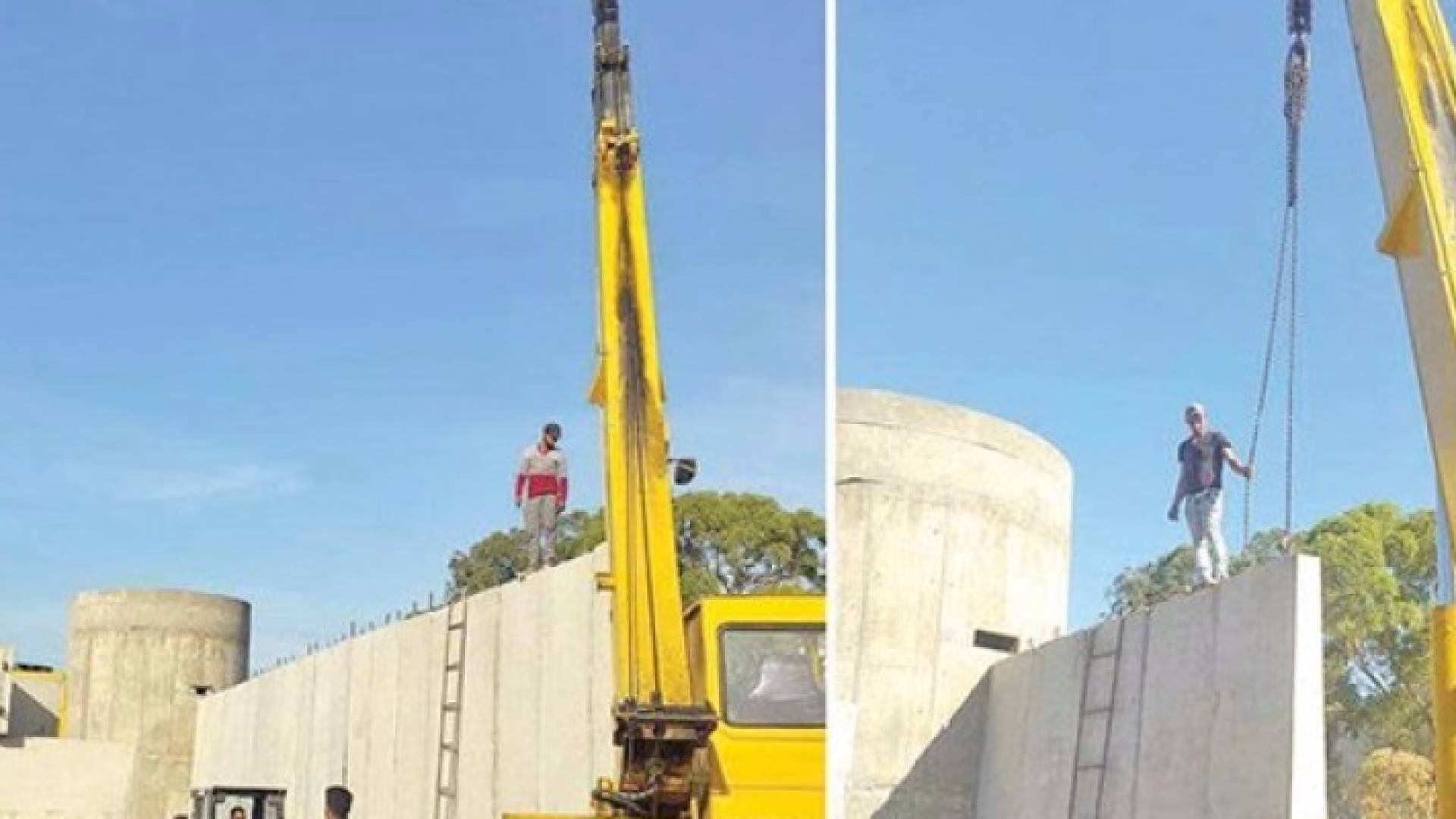 الجدار الفاصل حول مخيم عين الحلوة للاجئين الفلسطينيين بلبنان