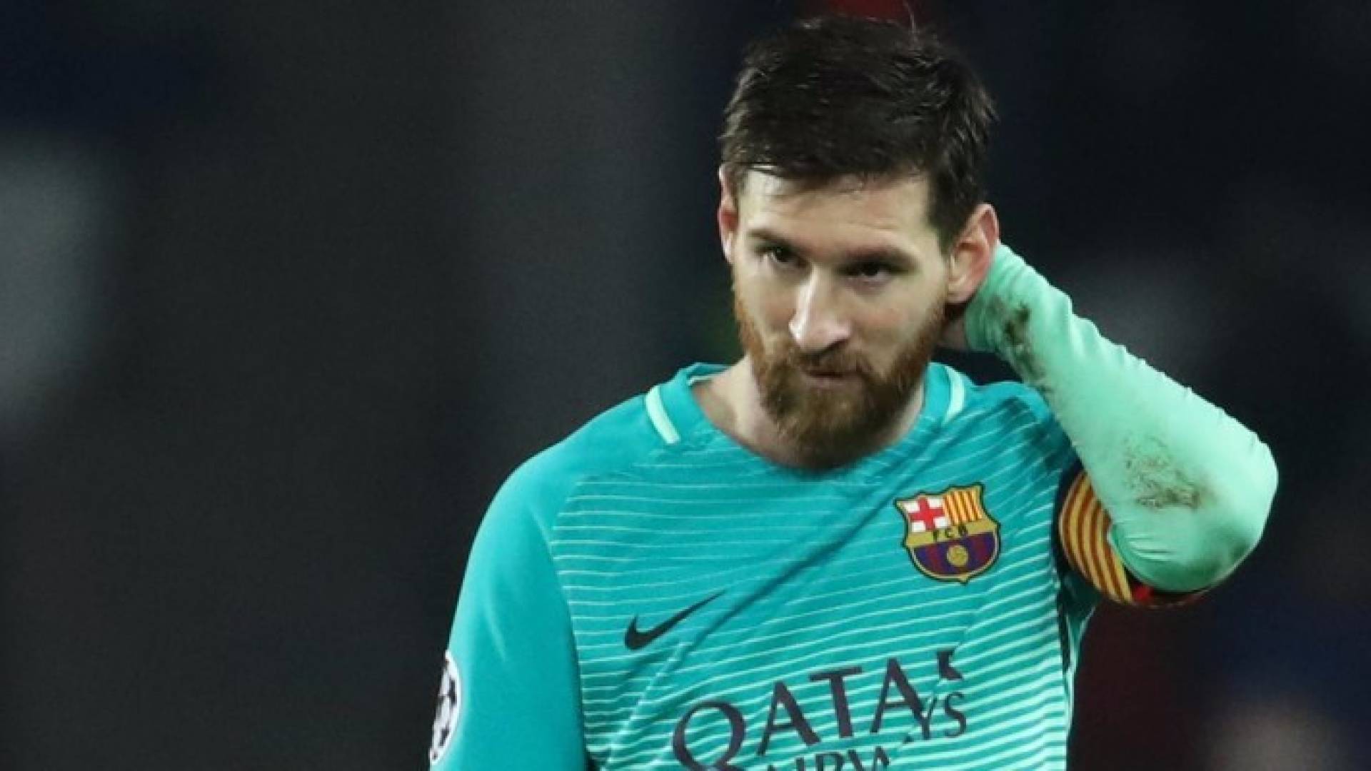 نجم نادي برشلونة الإسباني ليونيل ميسي