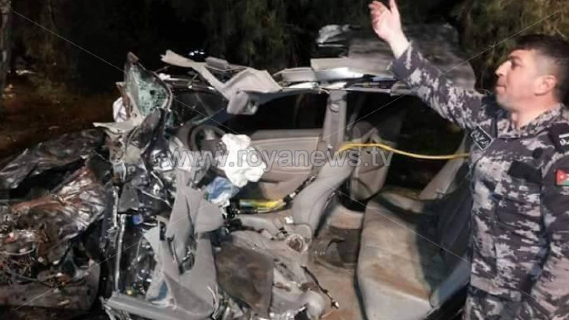 الحادث وقع في بلدة حبراص في لواء بني كنانة