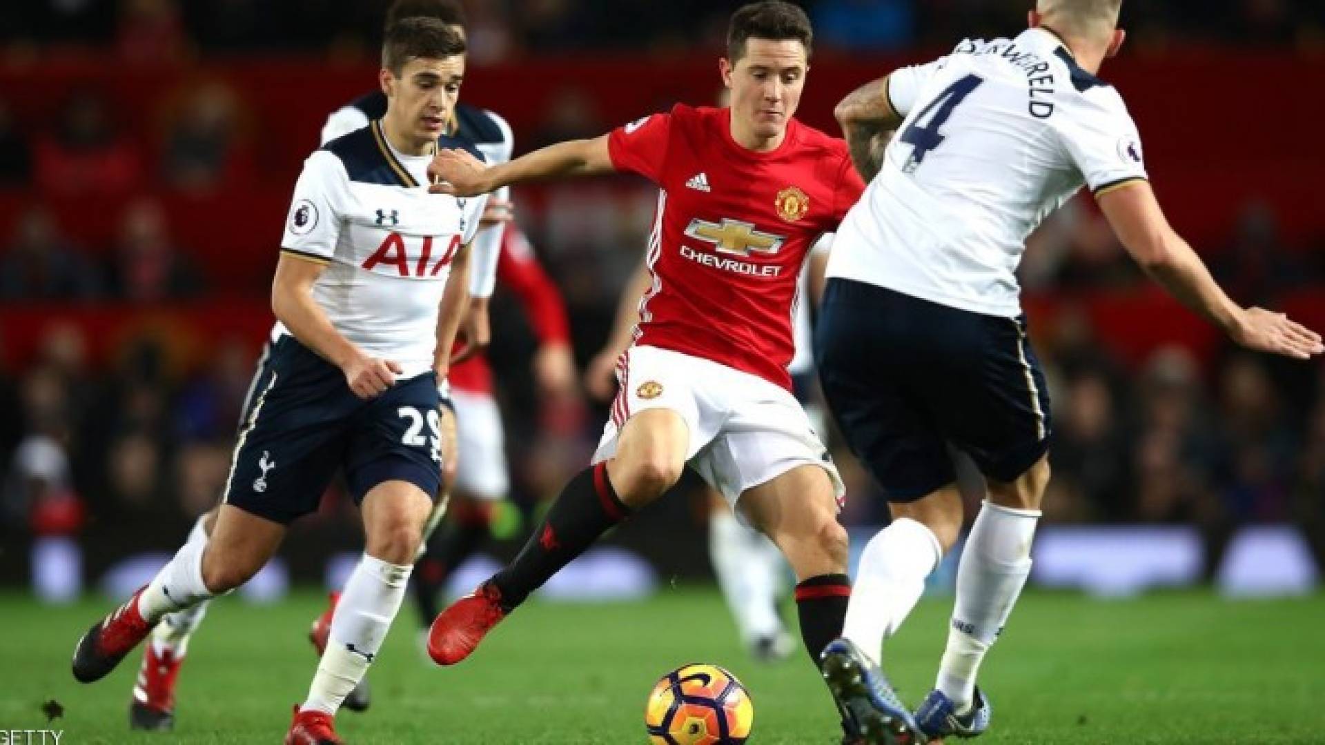 من المباراة