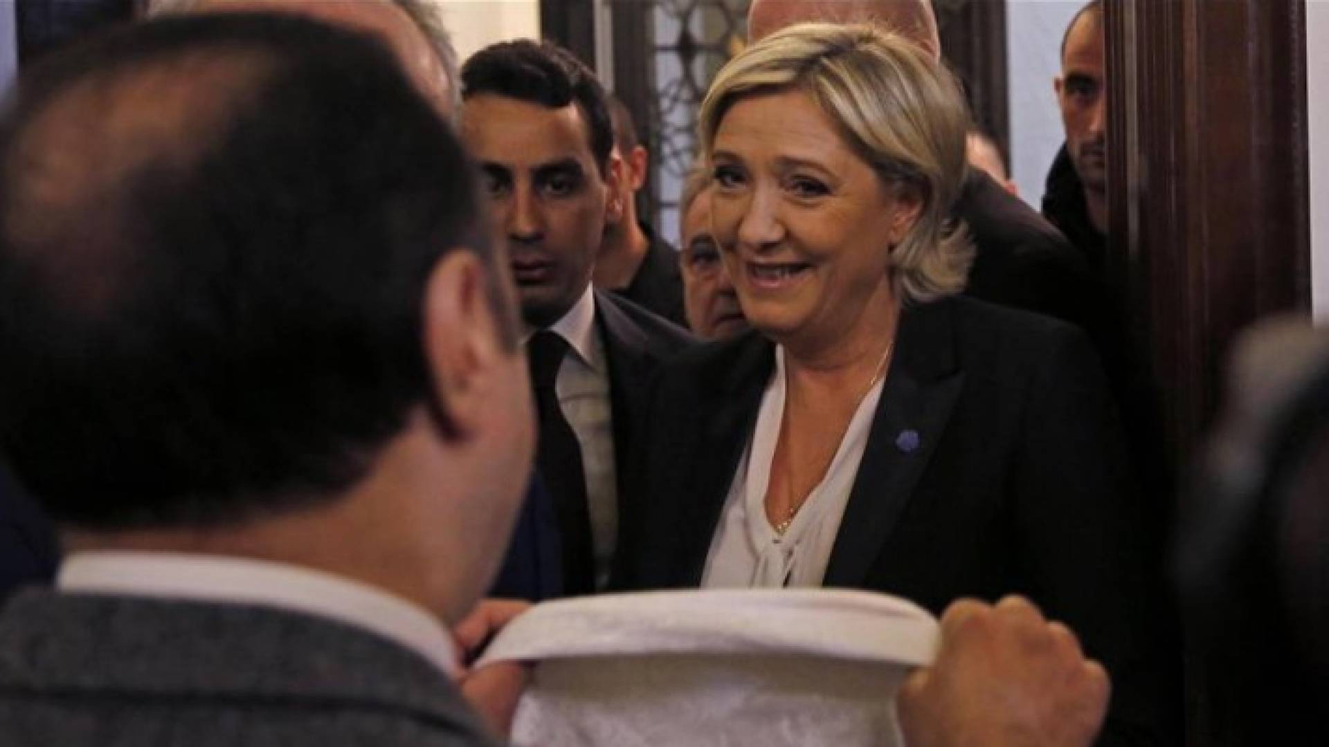 مرشحة الرئاسة الفرنسية مارين لوبان