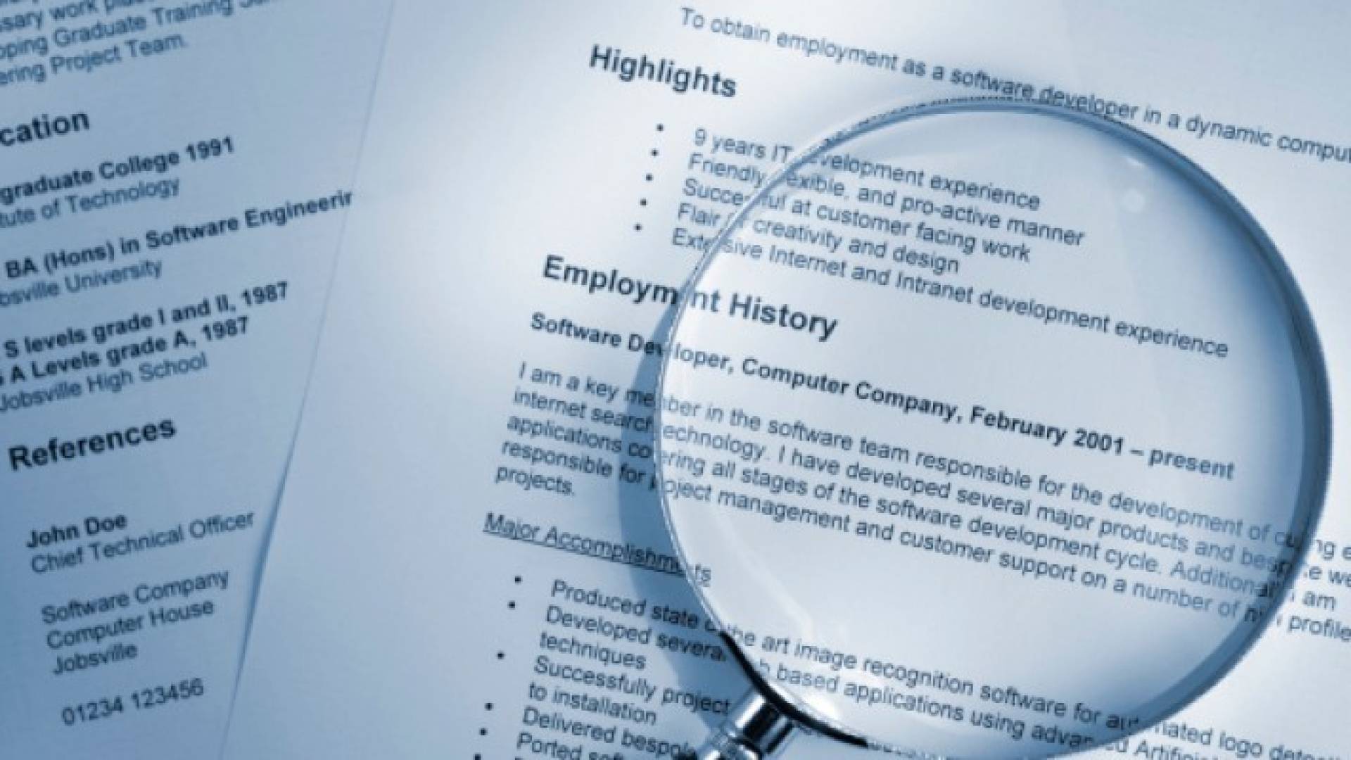 يعتبر جزء الخبرات العملية أحد أكثر أجزاء السيرة الذاتية إخافة