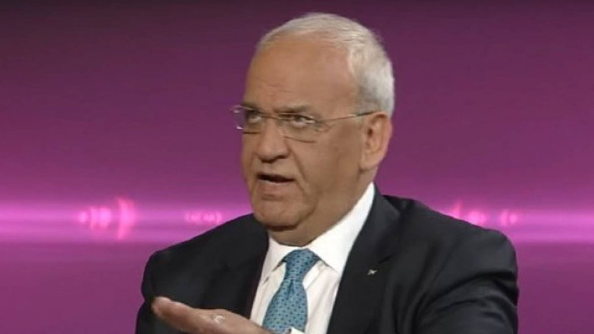 صائب عريقات، كبير المفاوضين الفلسطينيين
