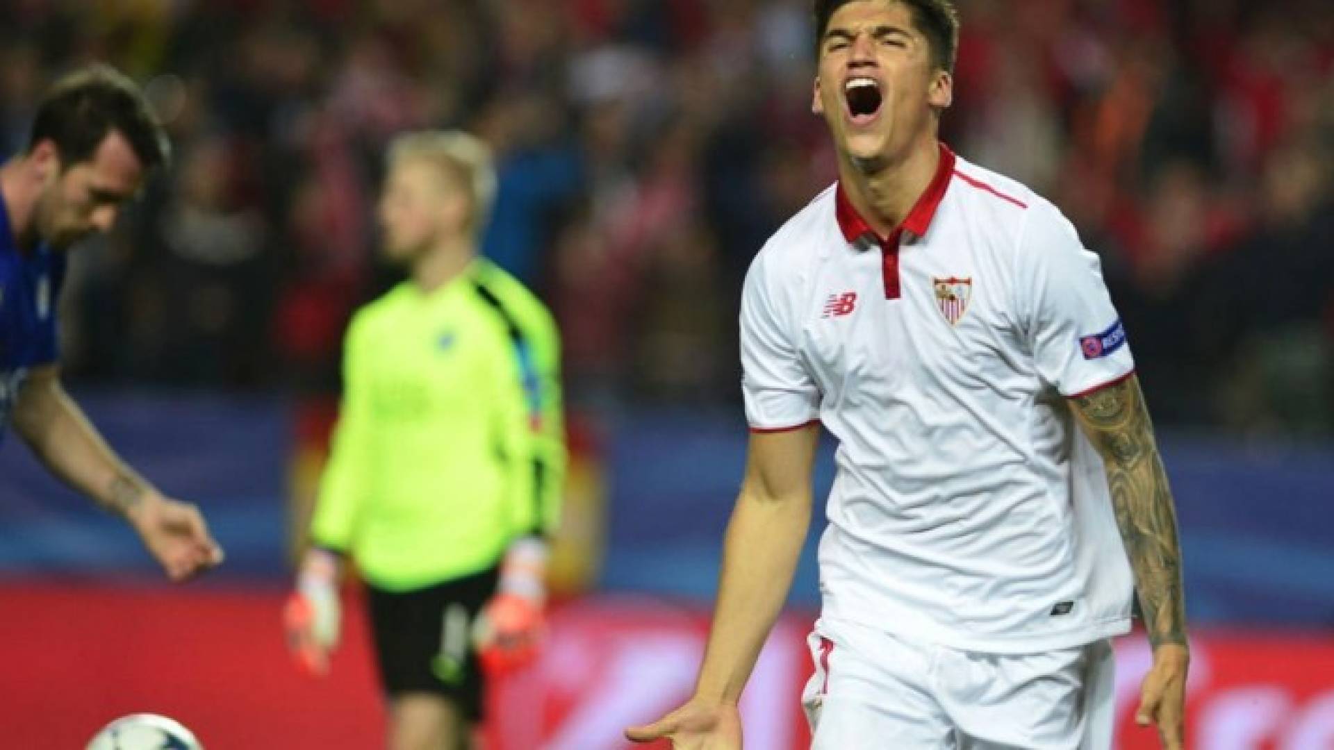 جانب من المباراة