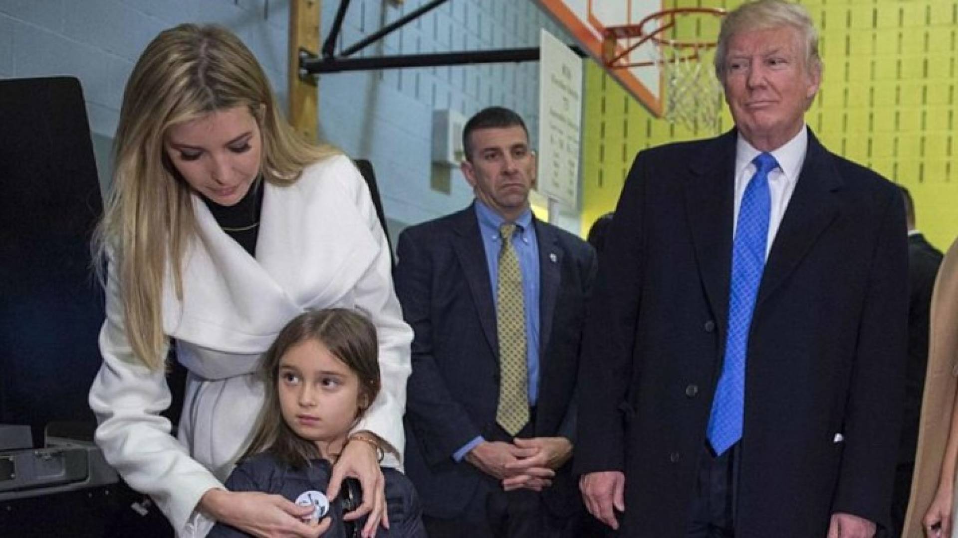 إيفانكا مع ابنتها أرابيلا