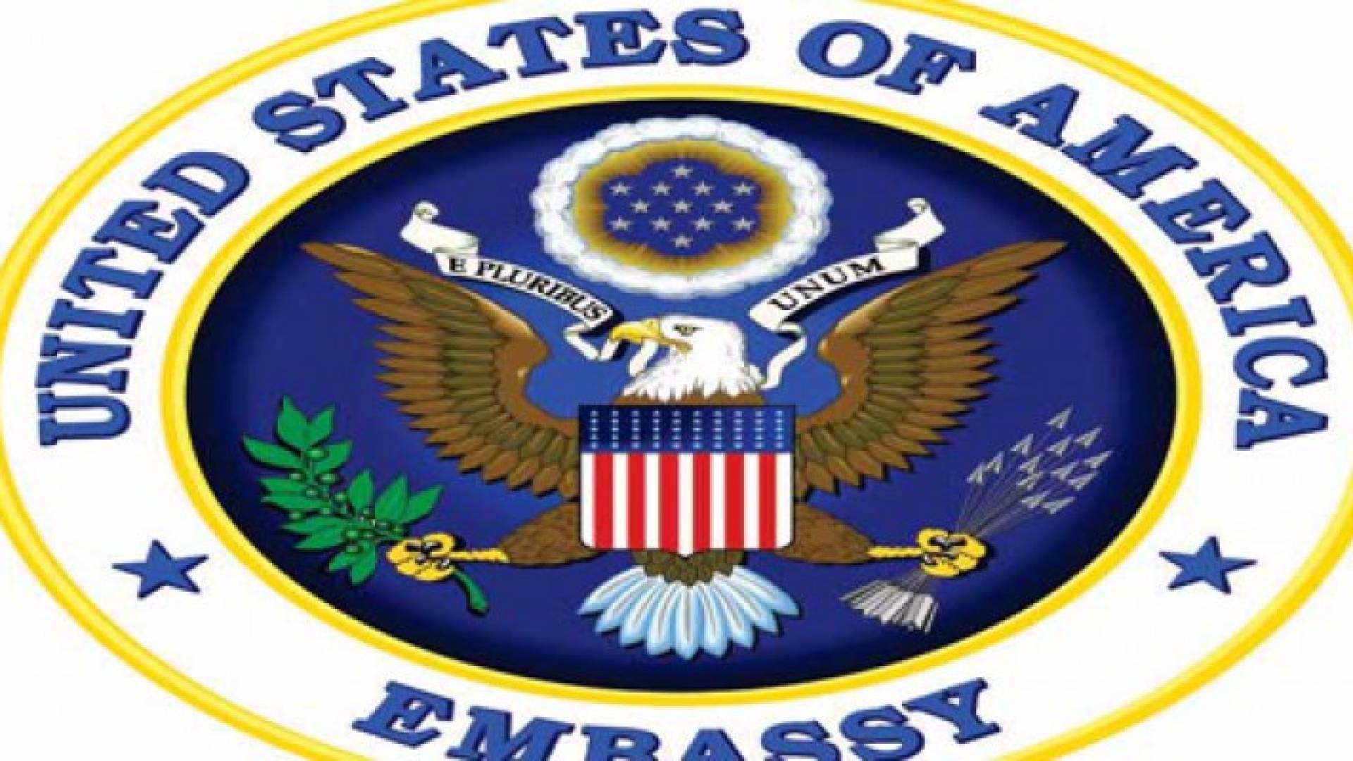 شعار السفارة الأمريكية