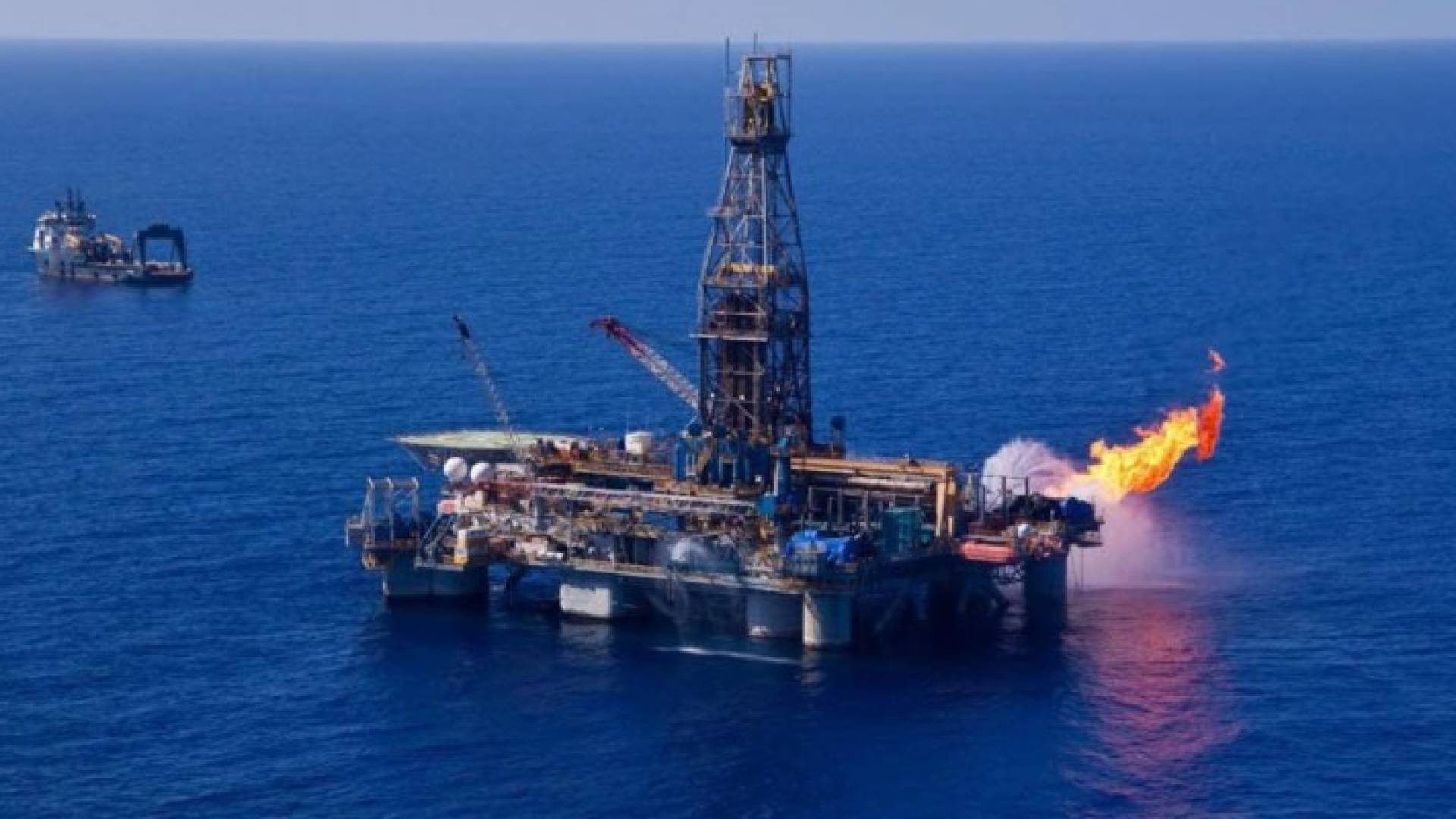 حقل غاز في البحر المتوسط -أرشيفية 