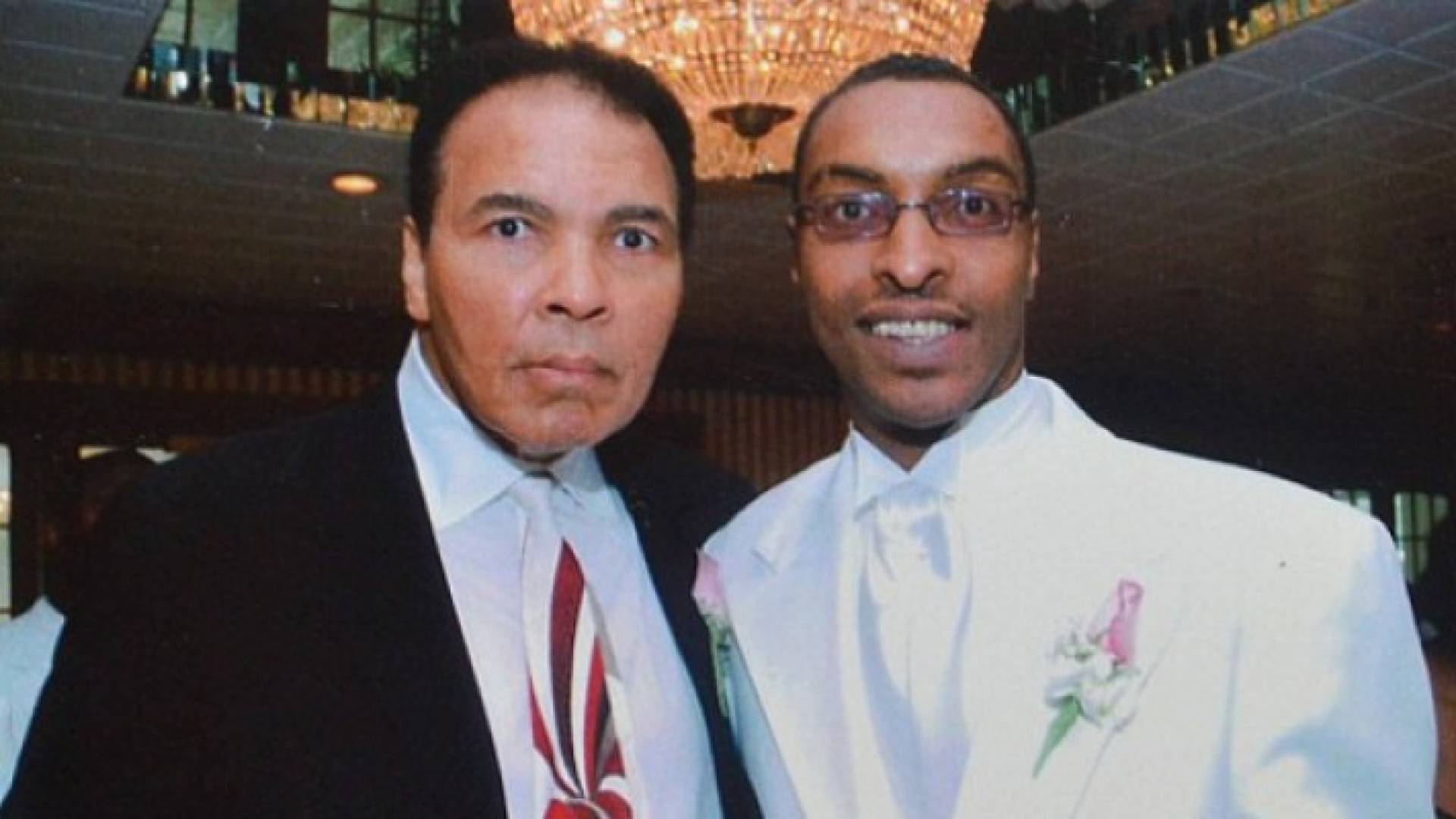 محمد علي جونيور، مع أبيه الراحل محمد علي كلاي