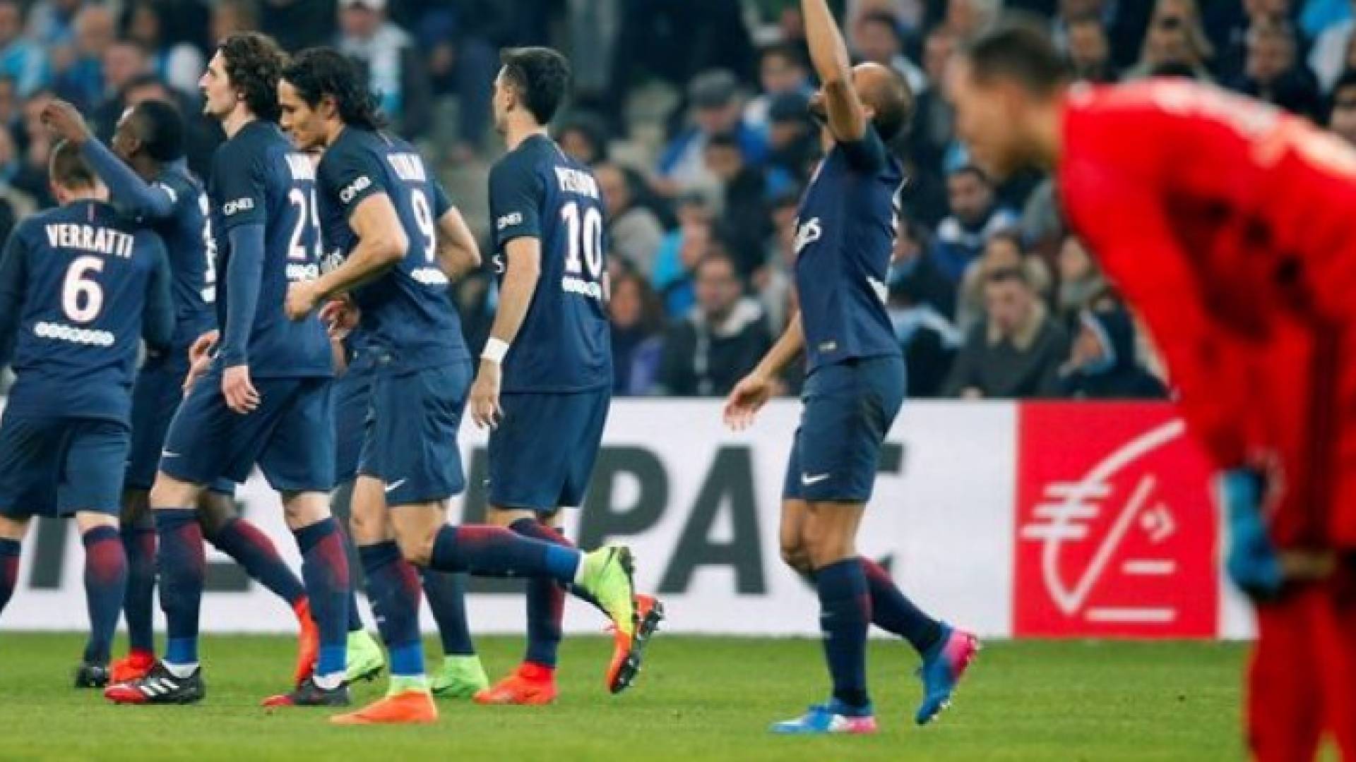 جانب من المباراة 