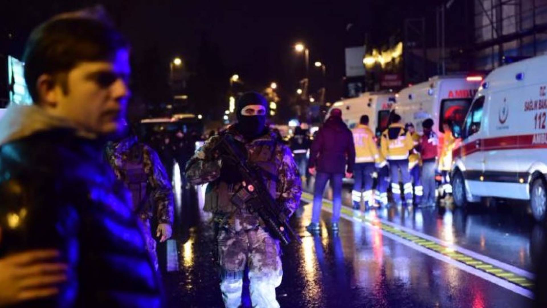 ارشيفية لهجوم مطعم رينا