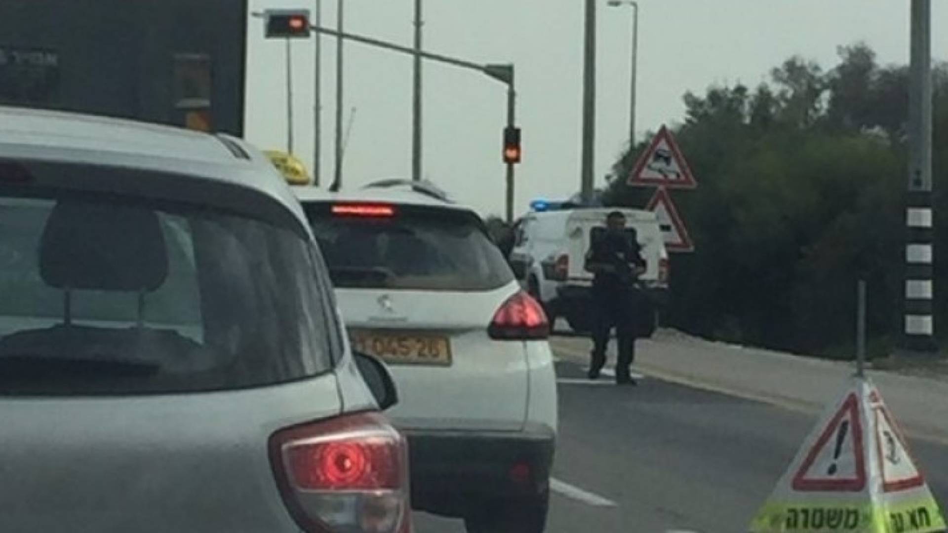 حاجز للاحتلال الإسرائيلي 