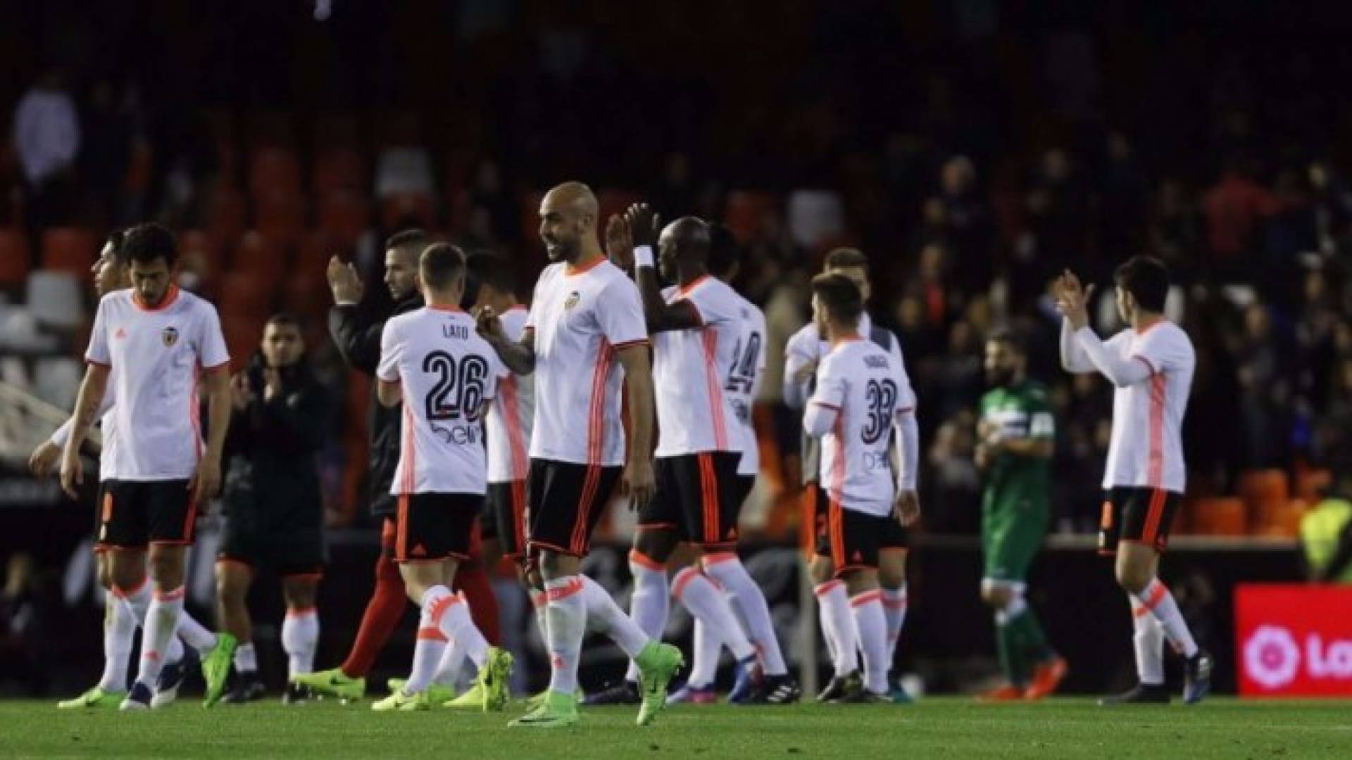 جانب من المباراة 