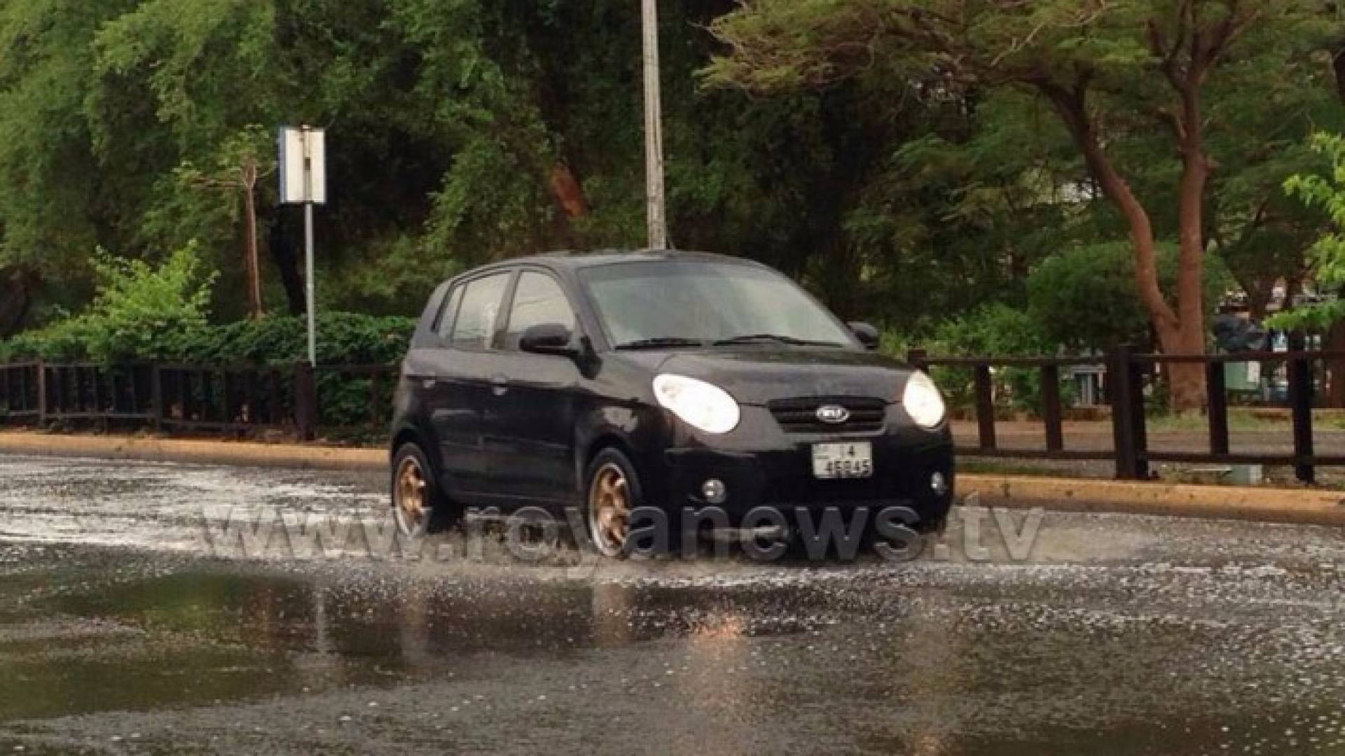 الأمطار في محافظة العقبة 