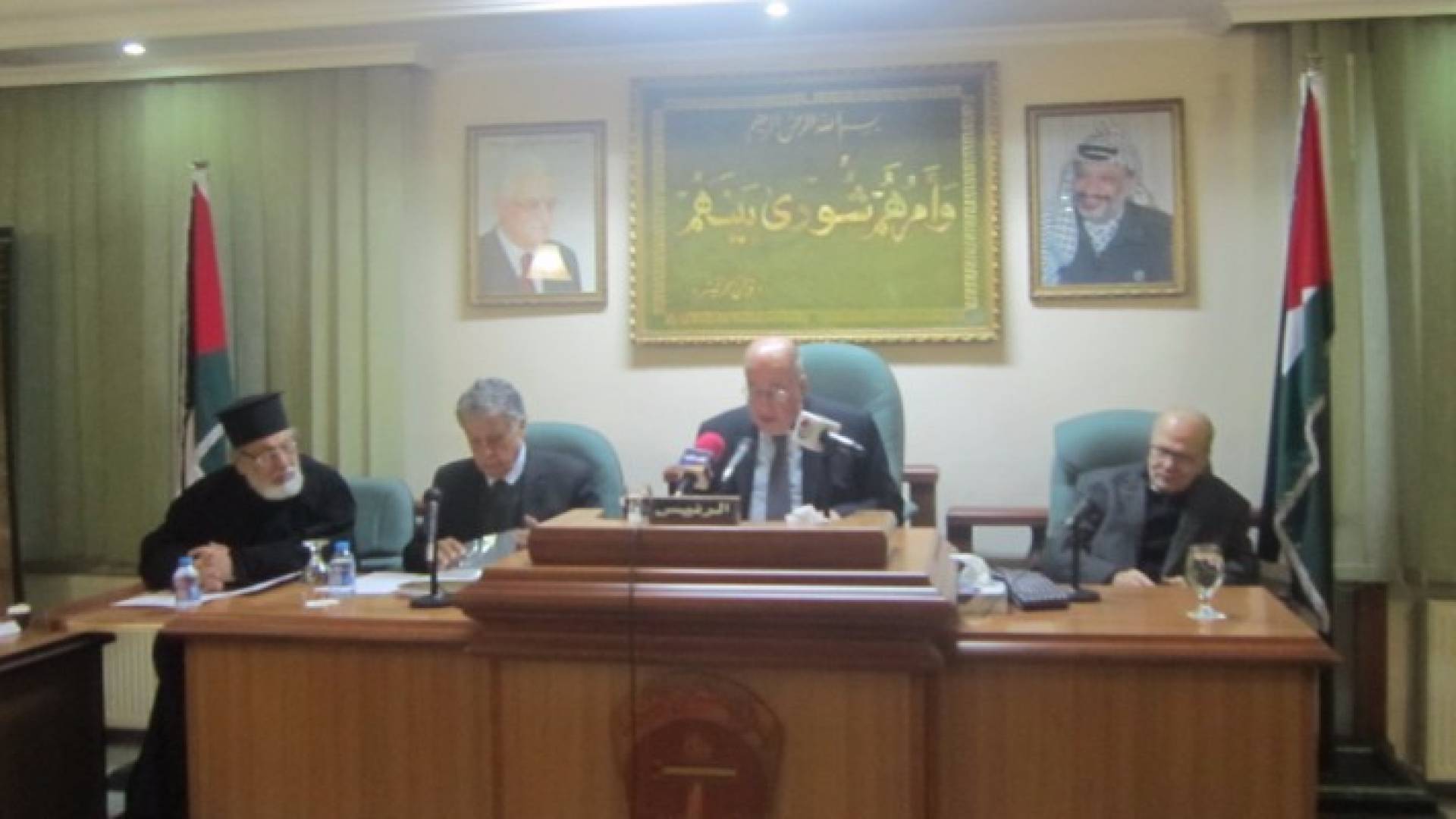 من اجتماع اعضاء المجلس الوطني في عمان 