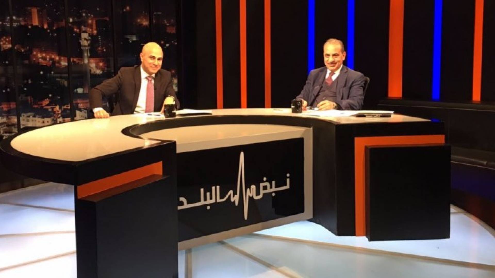 الوزير المصري والزميل محمد الخالدي
