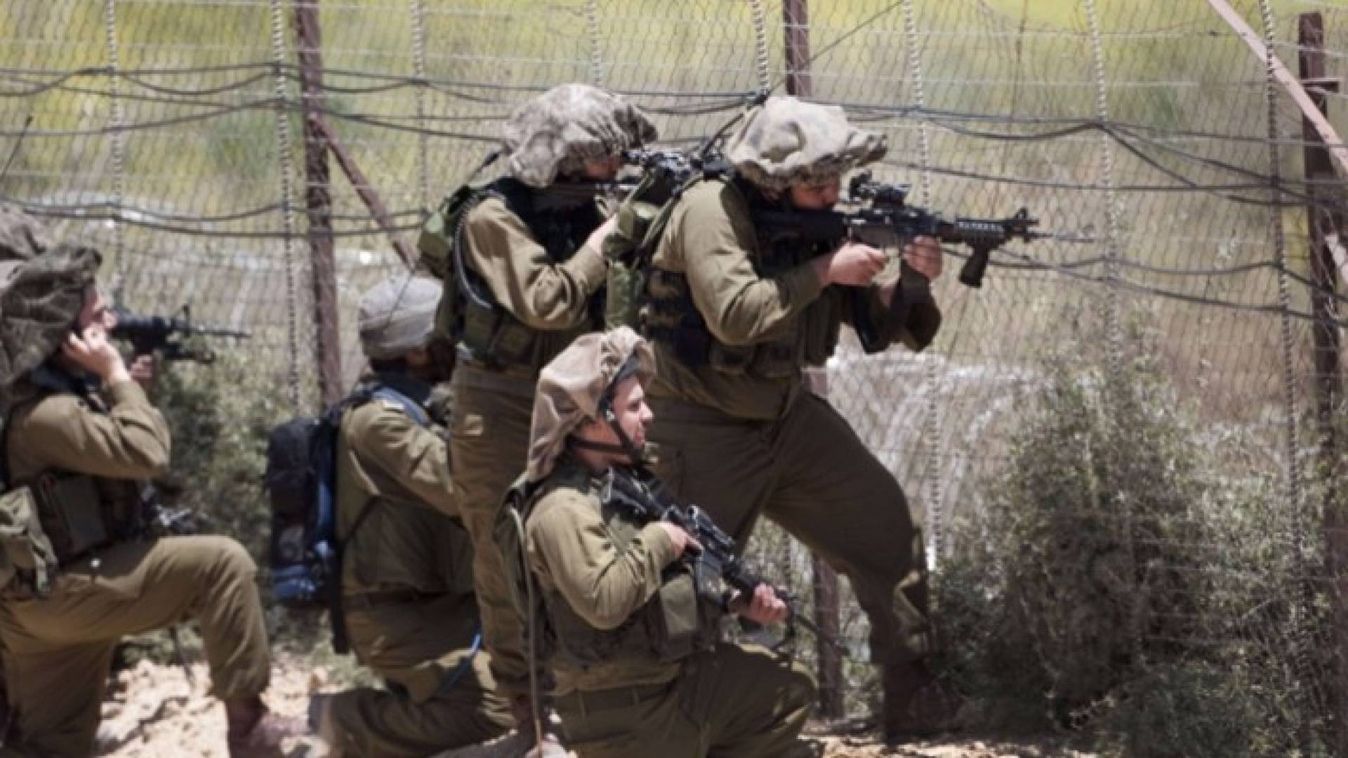 عناصر من جيش الاحتلال الاسرائيلي 