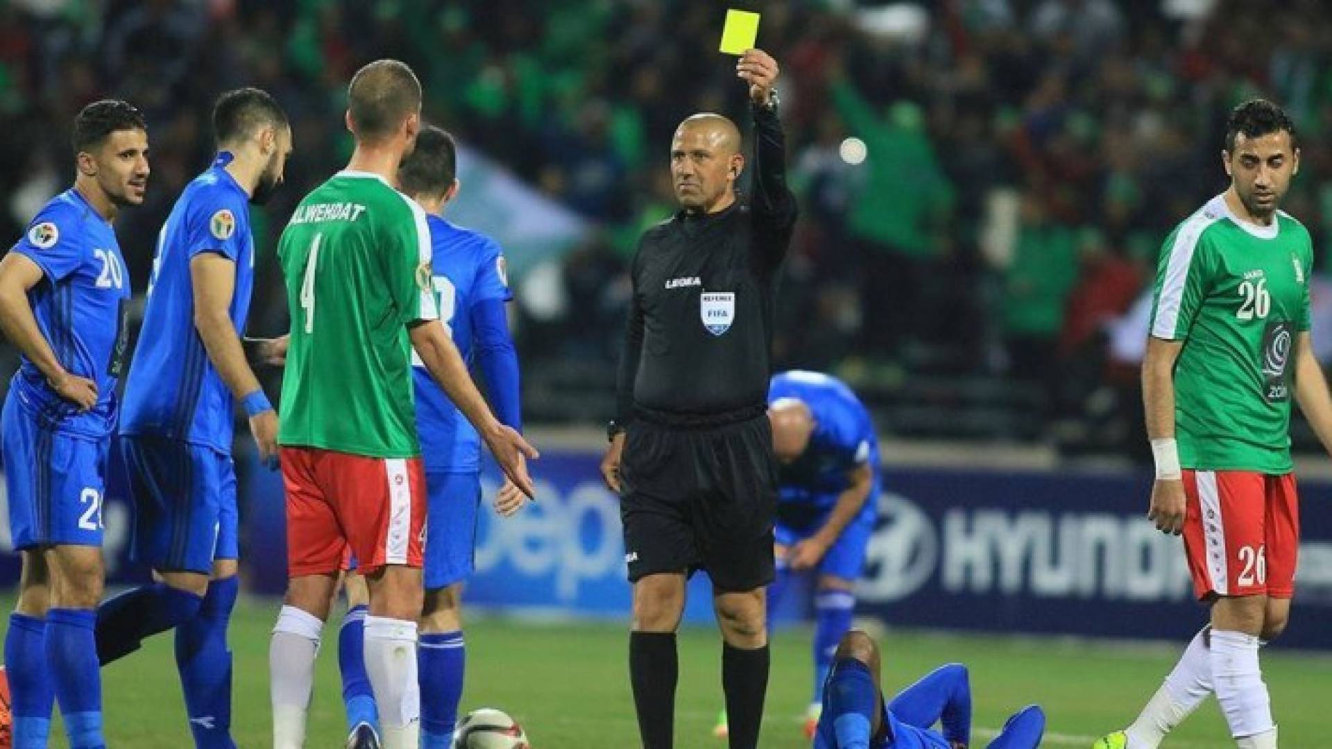 جانب من المباراة