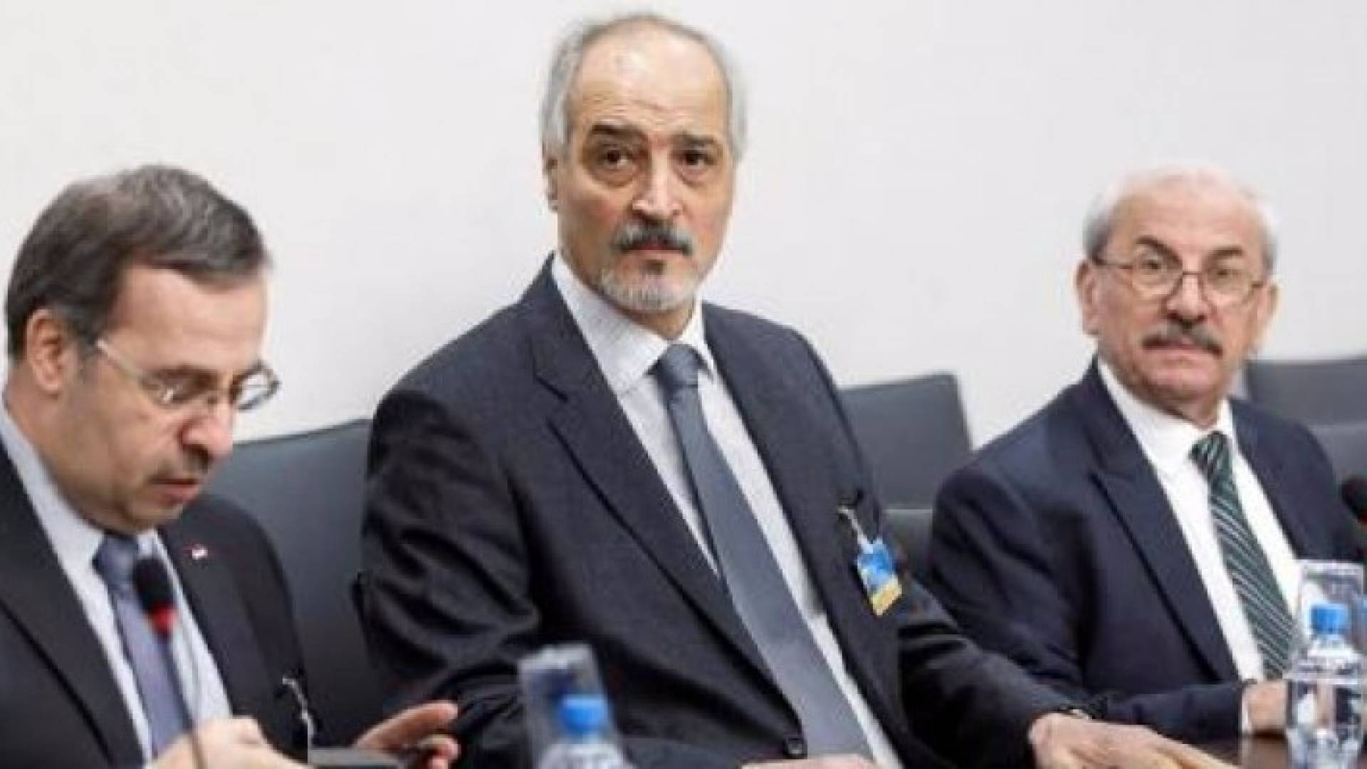 بشار الجعفري كبير مفاوضي الحكومة السورية