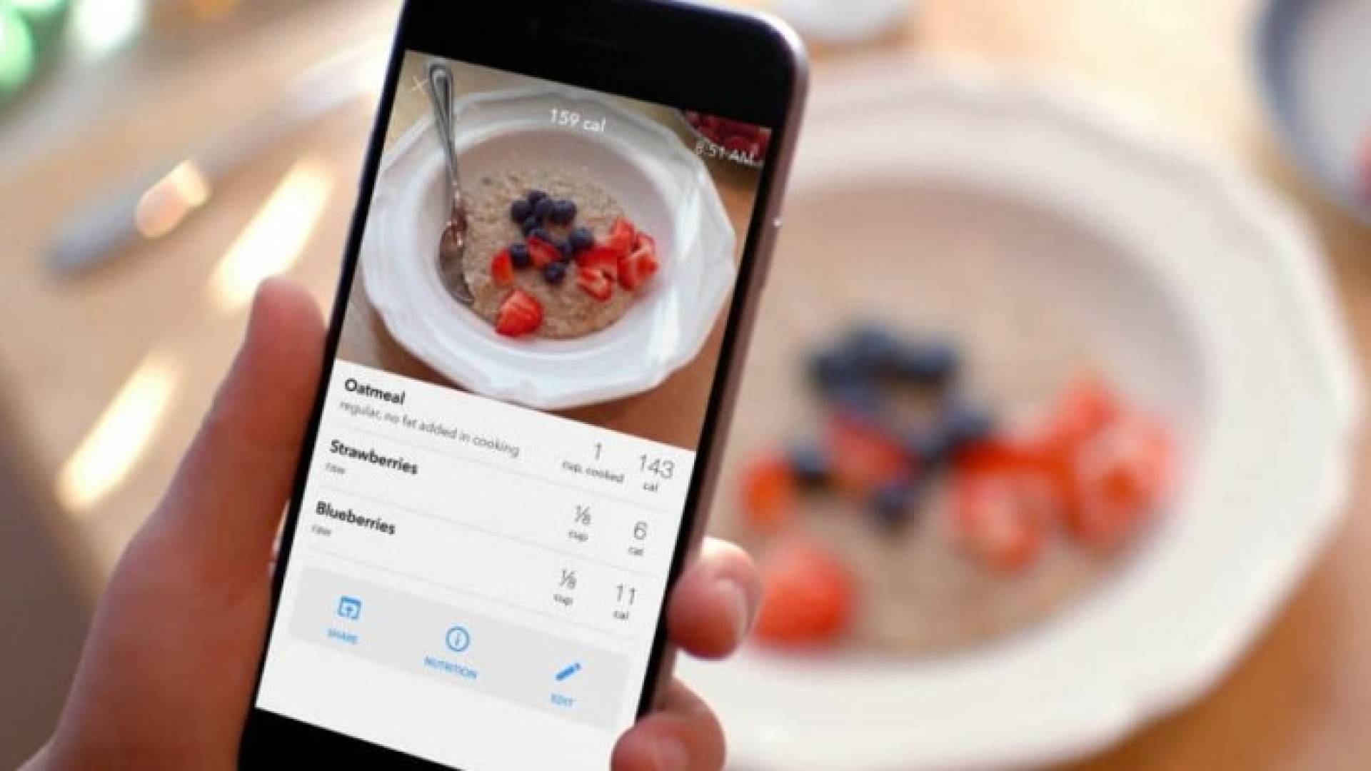 إطلاق تبيق لحساب السعرات الحرارية بواسطة التقاط الصور