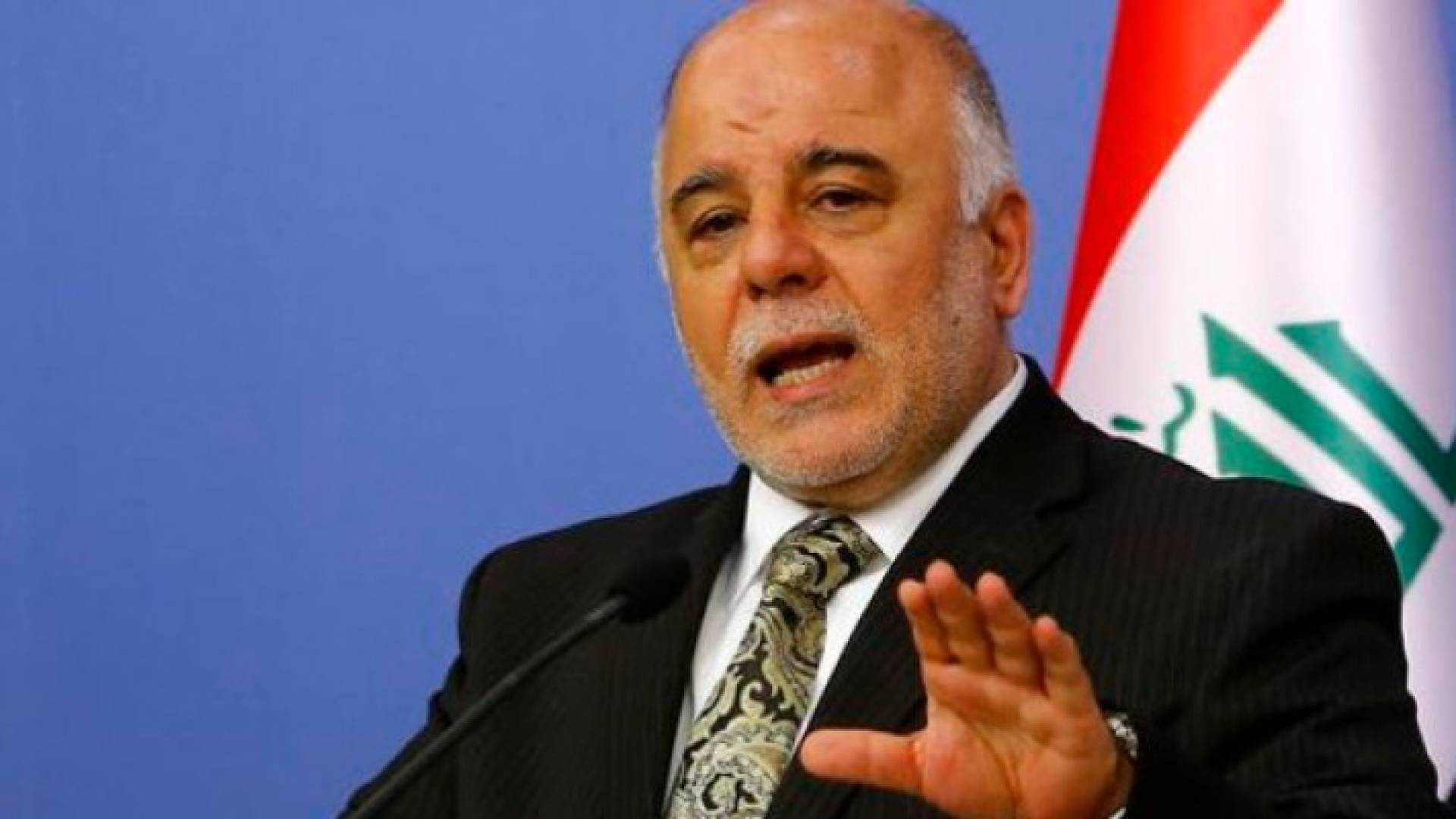 رئيس الوزراء العراقي حيدر العبادي