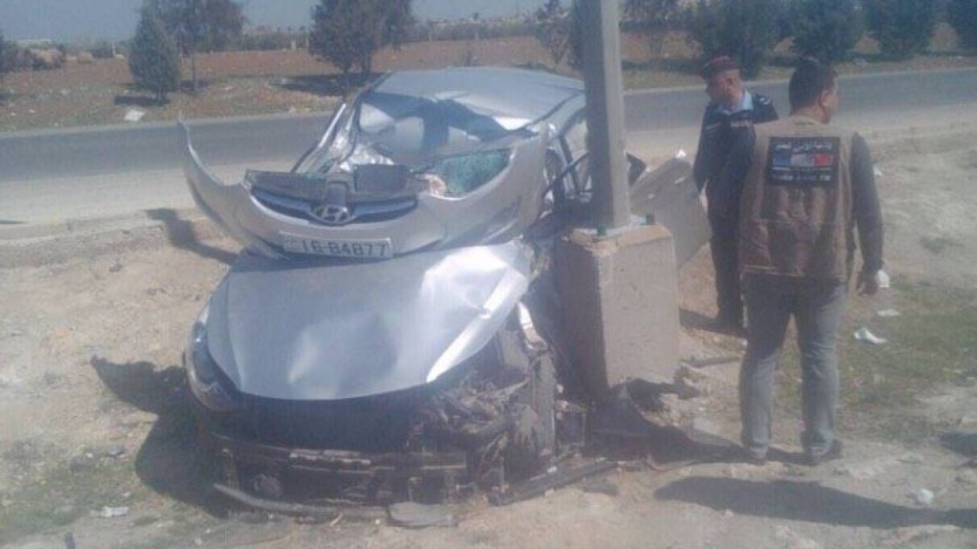 الحادث وقع قرب جسر النعيمة