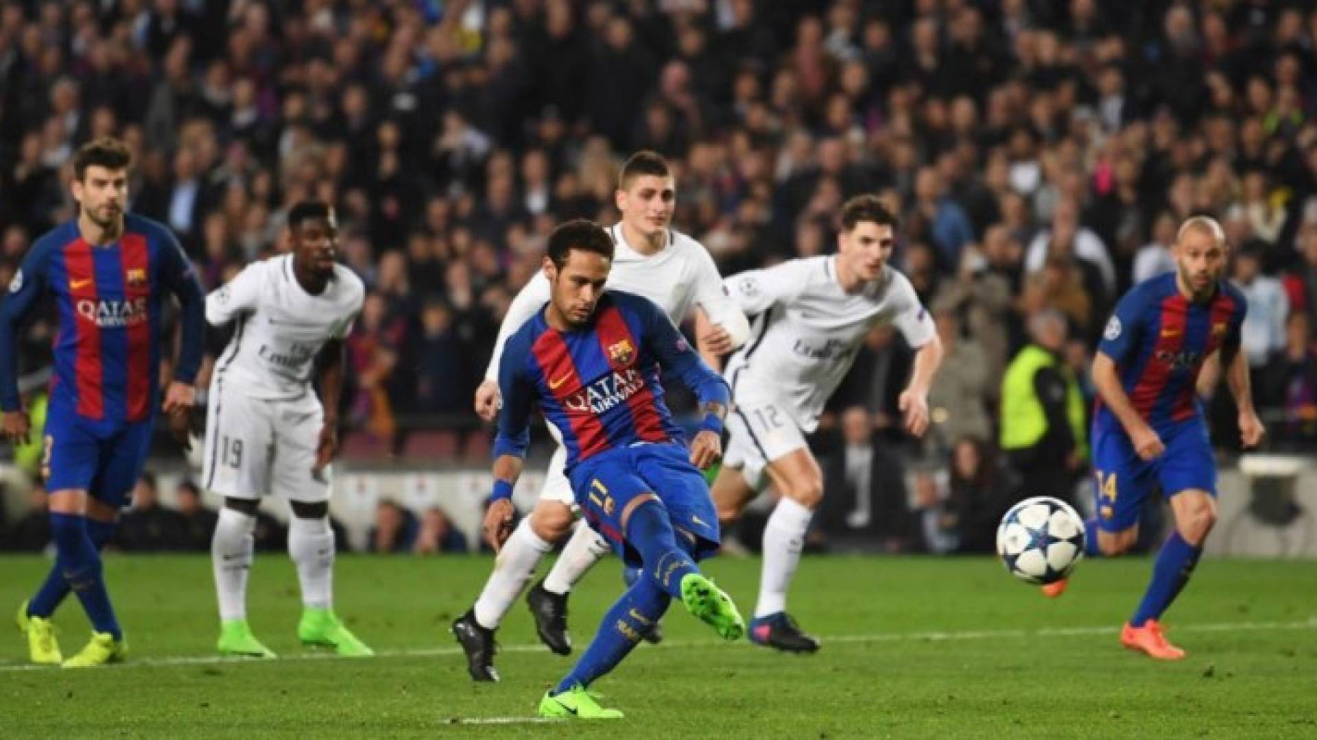  نيمار قلب موازين المباراة بتسجيله هدفين فبل النهاية