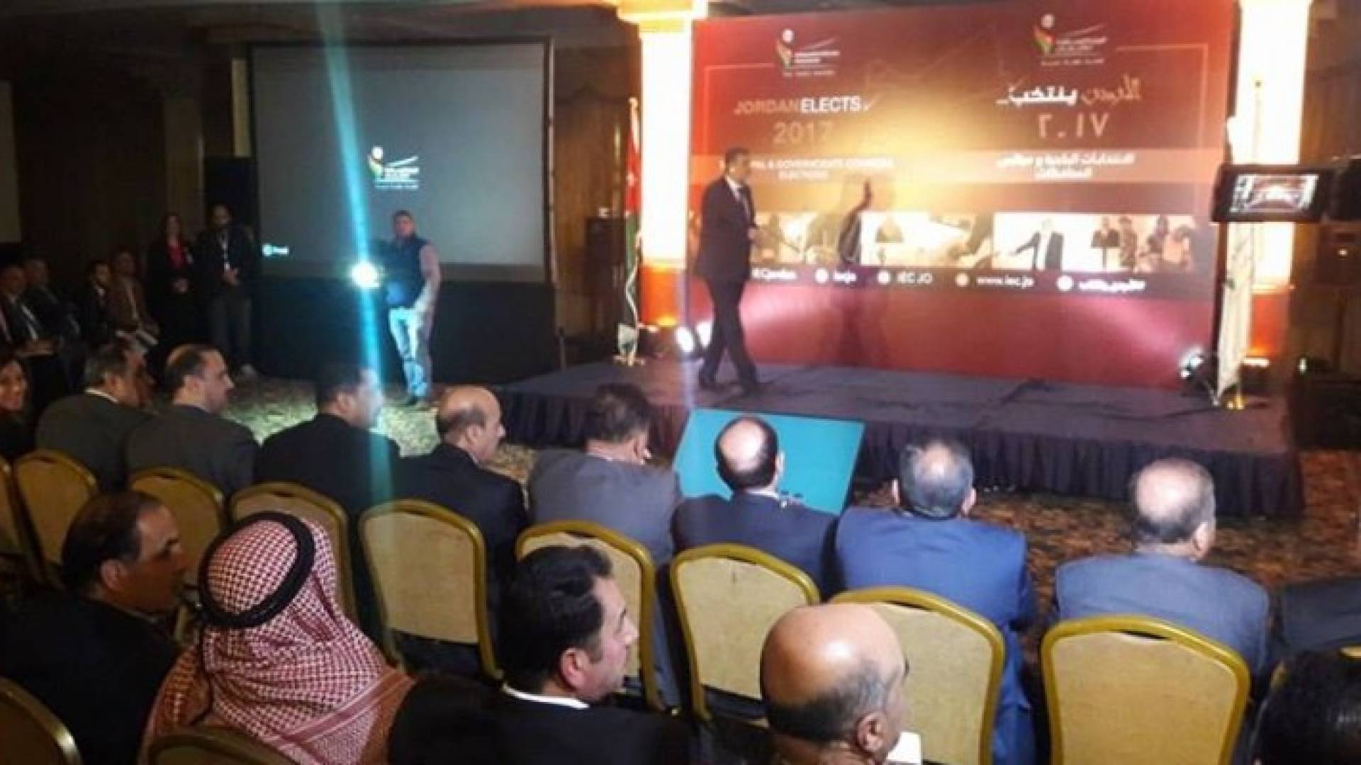 صورة خلال اختتام اعمال الورشة التي نظمتها الهيئة المستقلة للانتخاب 