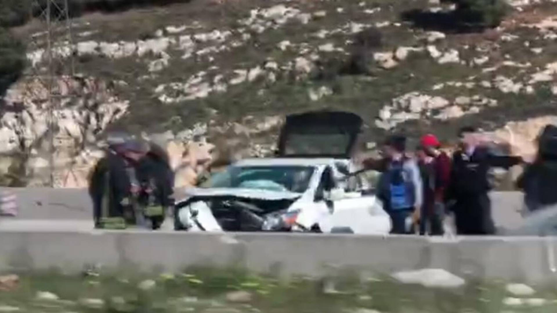 صورة من الحادث