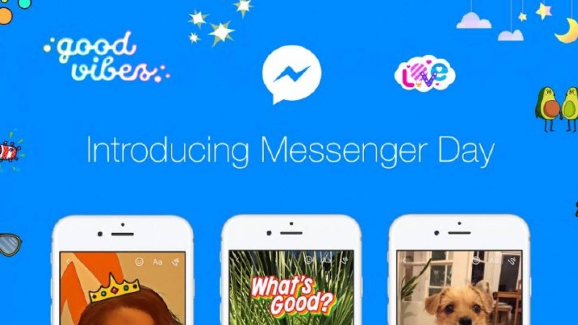 فيس بوك تقلد “قصص” سناب شات في تطبيق التراسل مسنجر