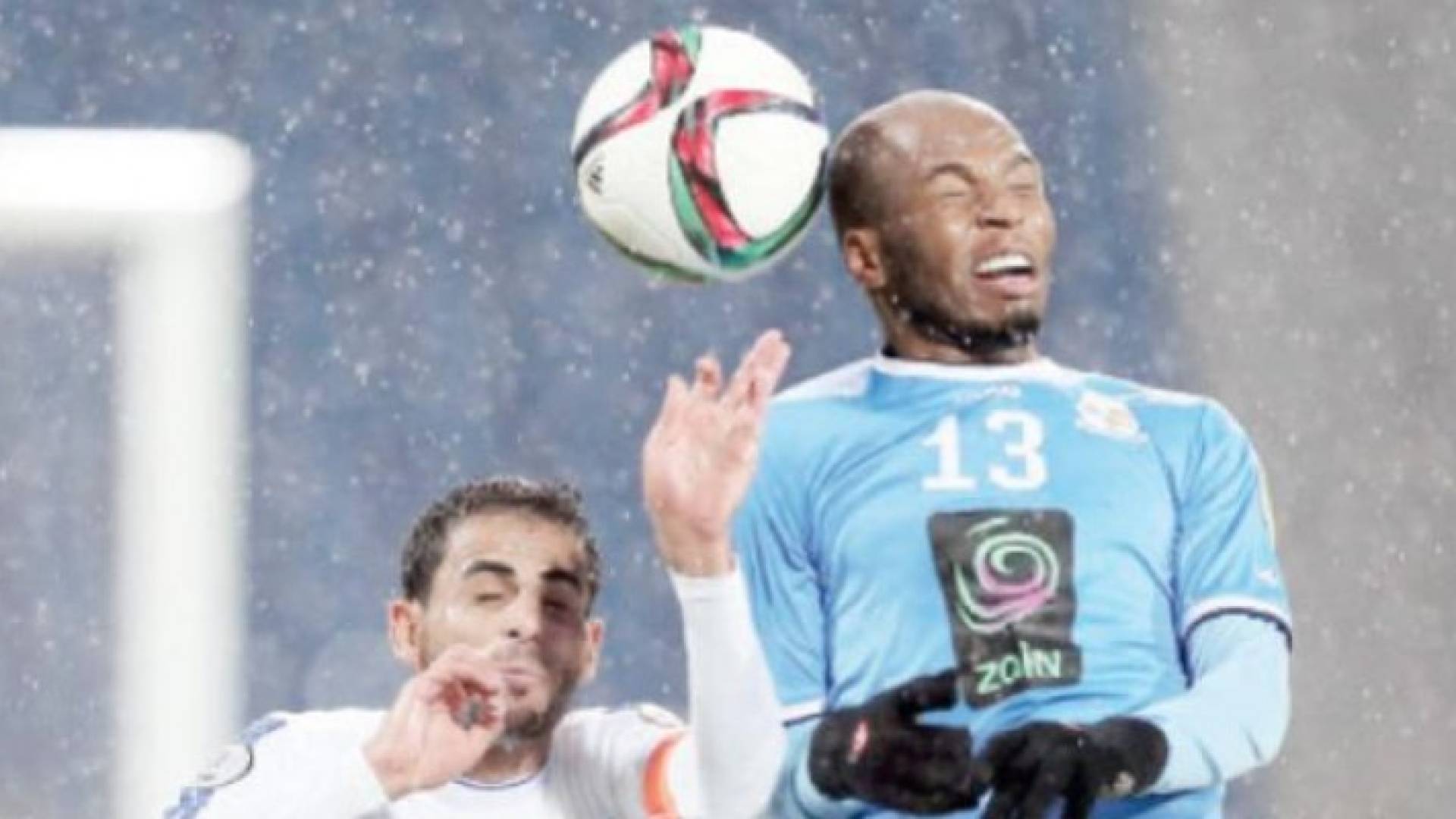 جانب من المبارة 