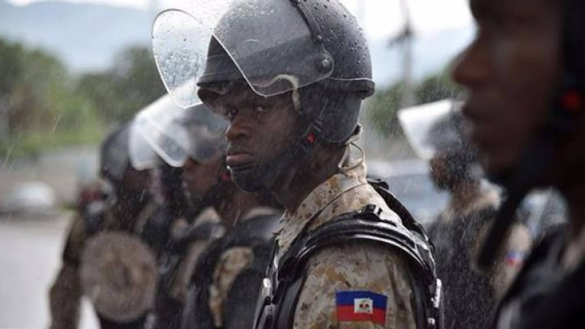 عناصر من شرطة هايتي 