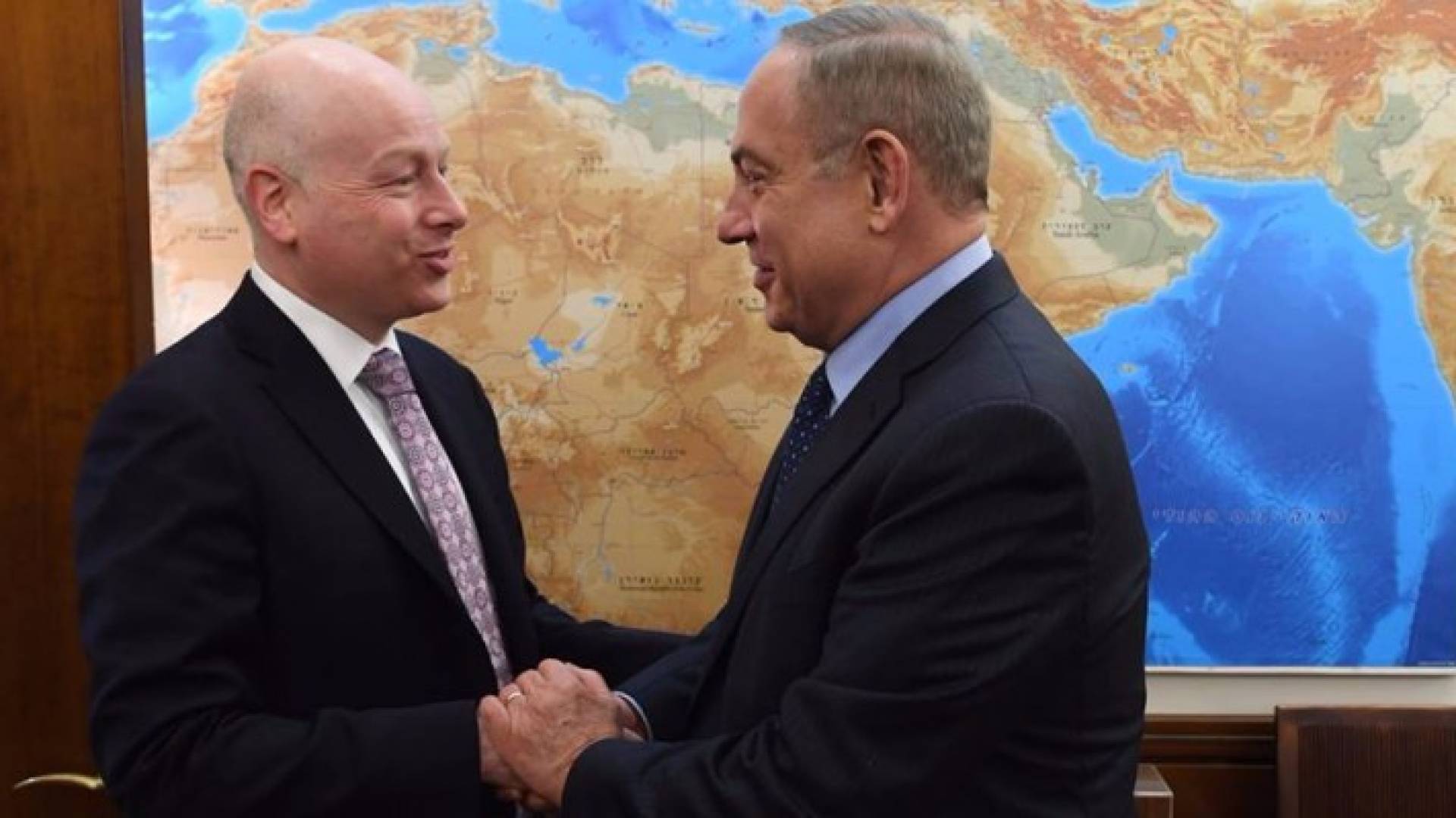 جانب من لقاء نتنياهو وغرينبلات