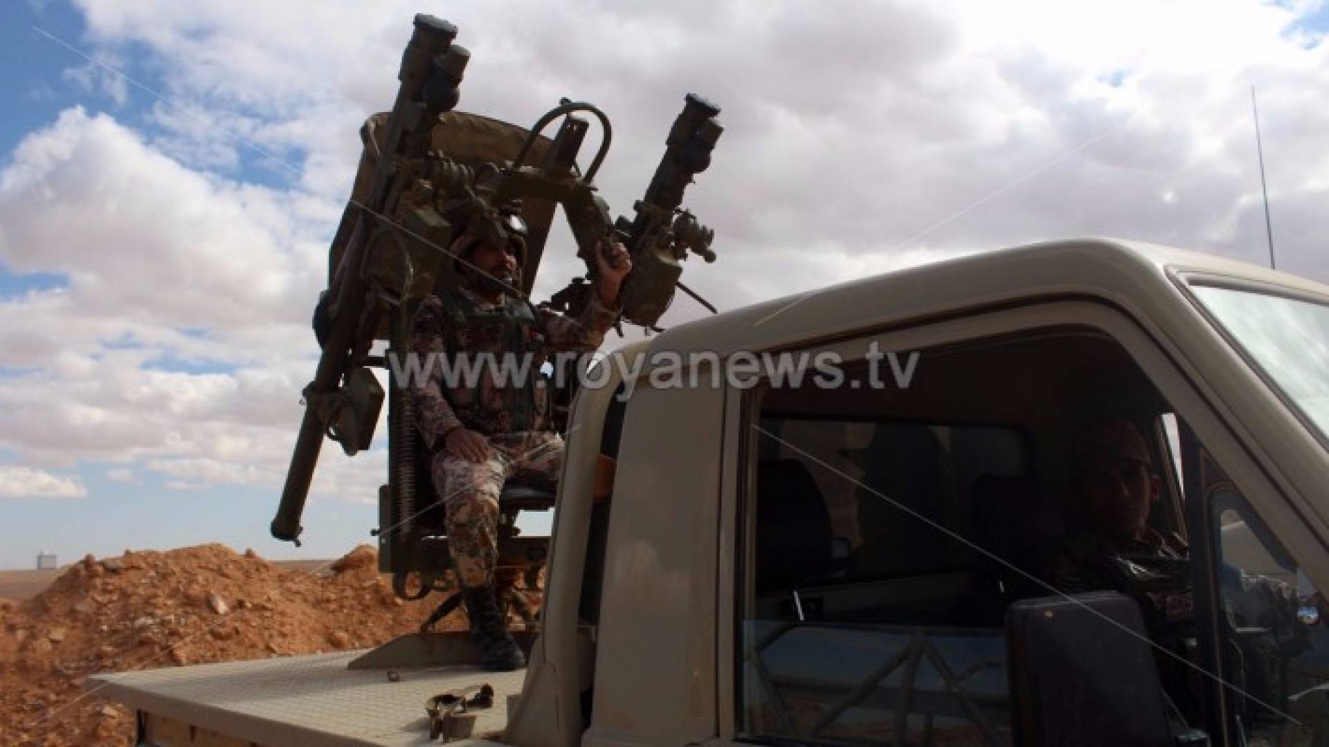 دورية لقوات حرس الحدود على الواجهة الشمالية الشرقية مع سوريا