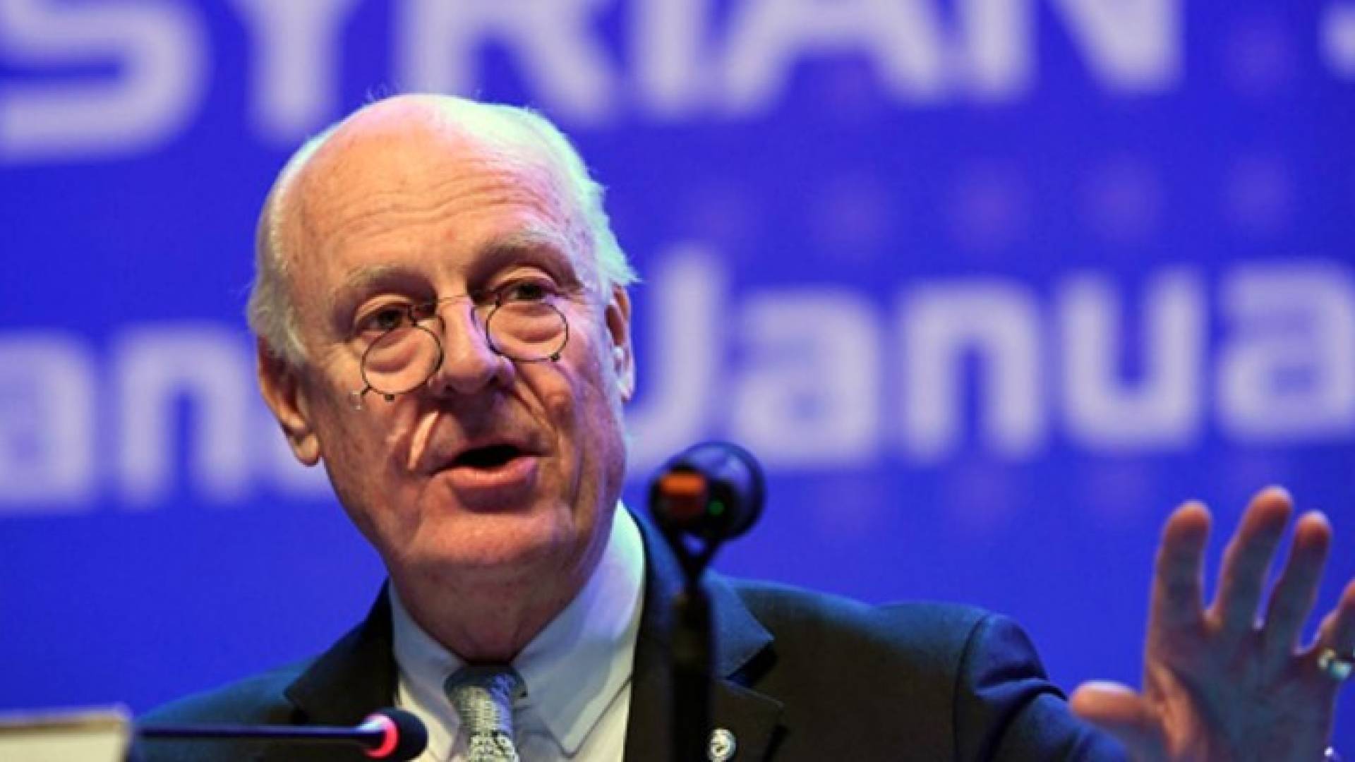 مبعوث الأمم المتحدة الخاص إلى سوريا ستافان دي ميستورا