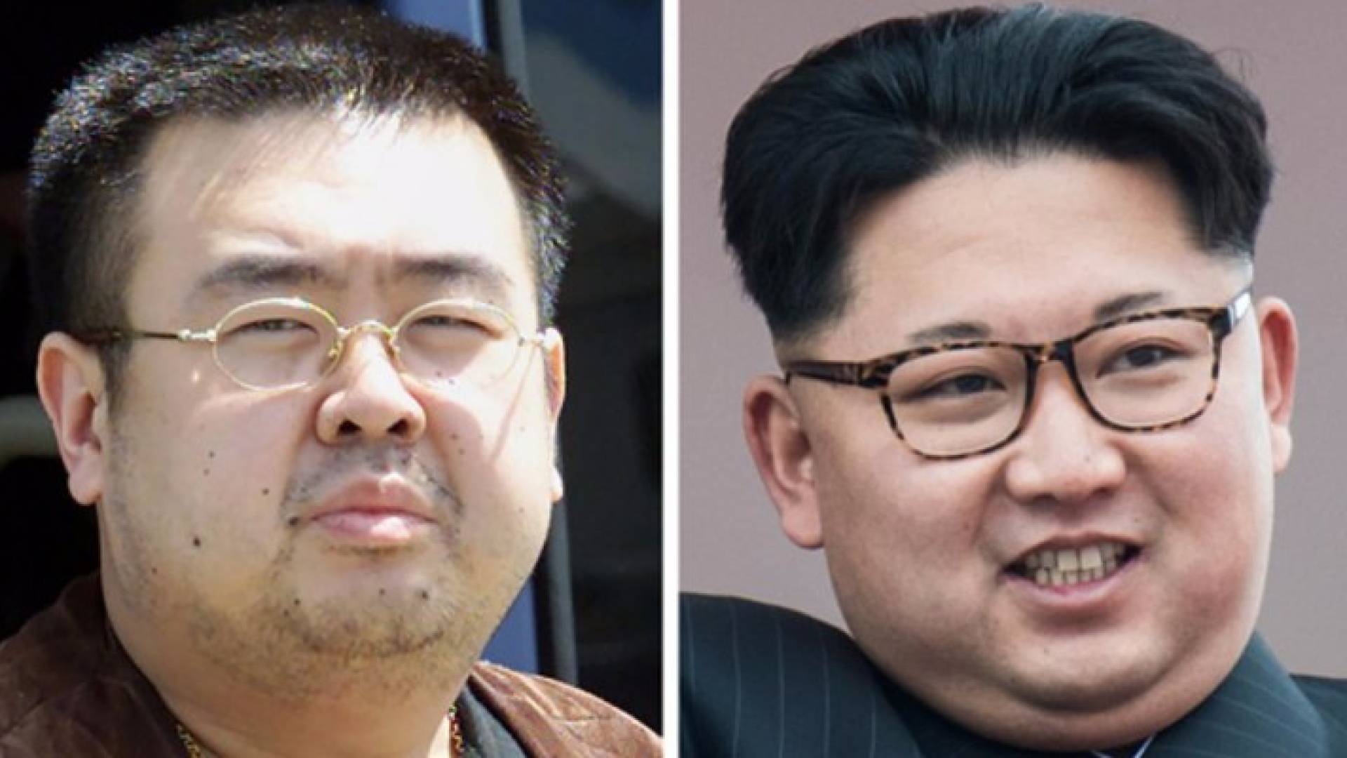 زعيم كوريا الشمالية كيم جونغ أون وأخوه غير الشقيق كيم جونغ