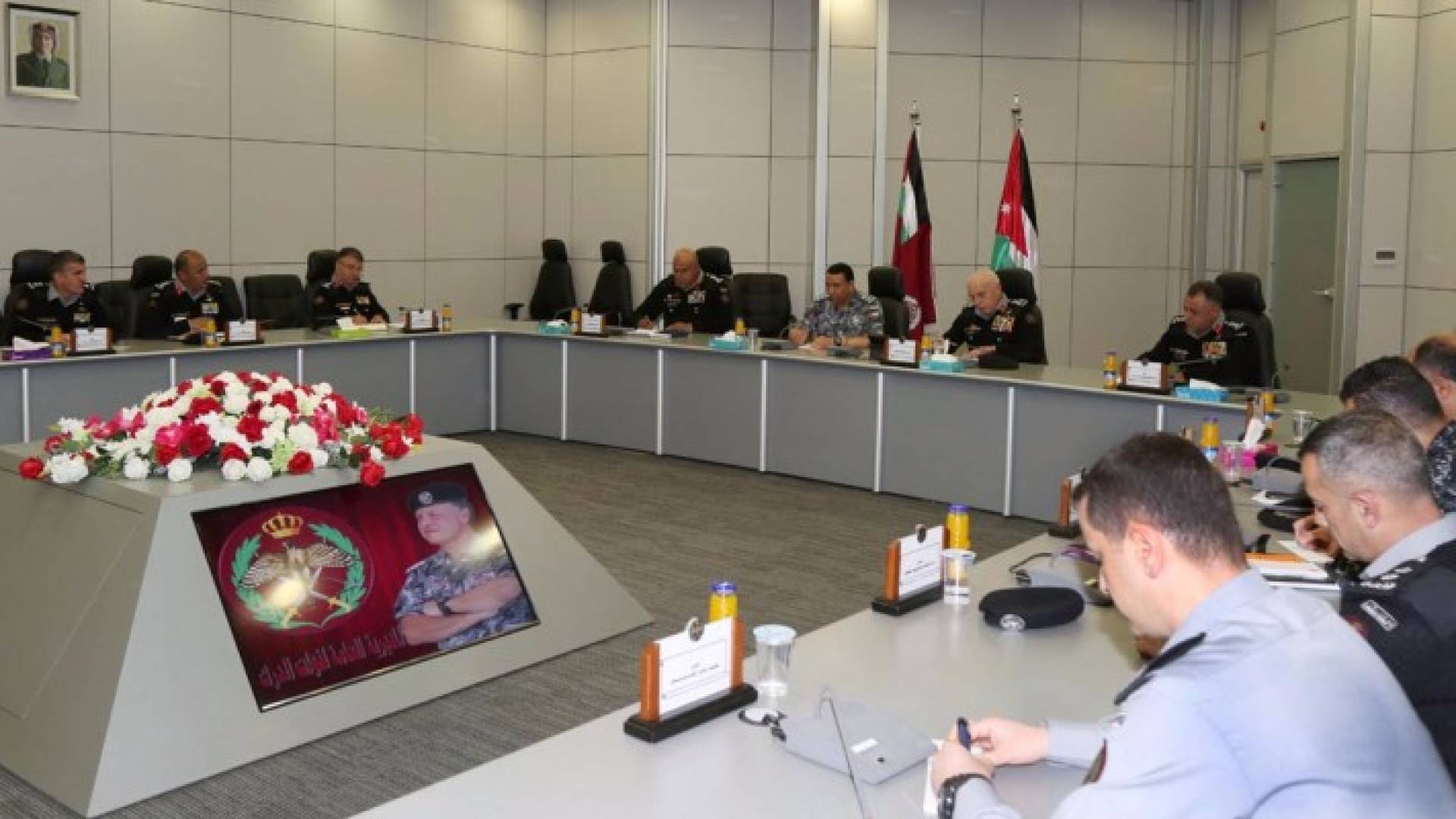 جانب من اجتماع الدرك