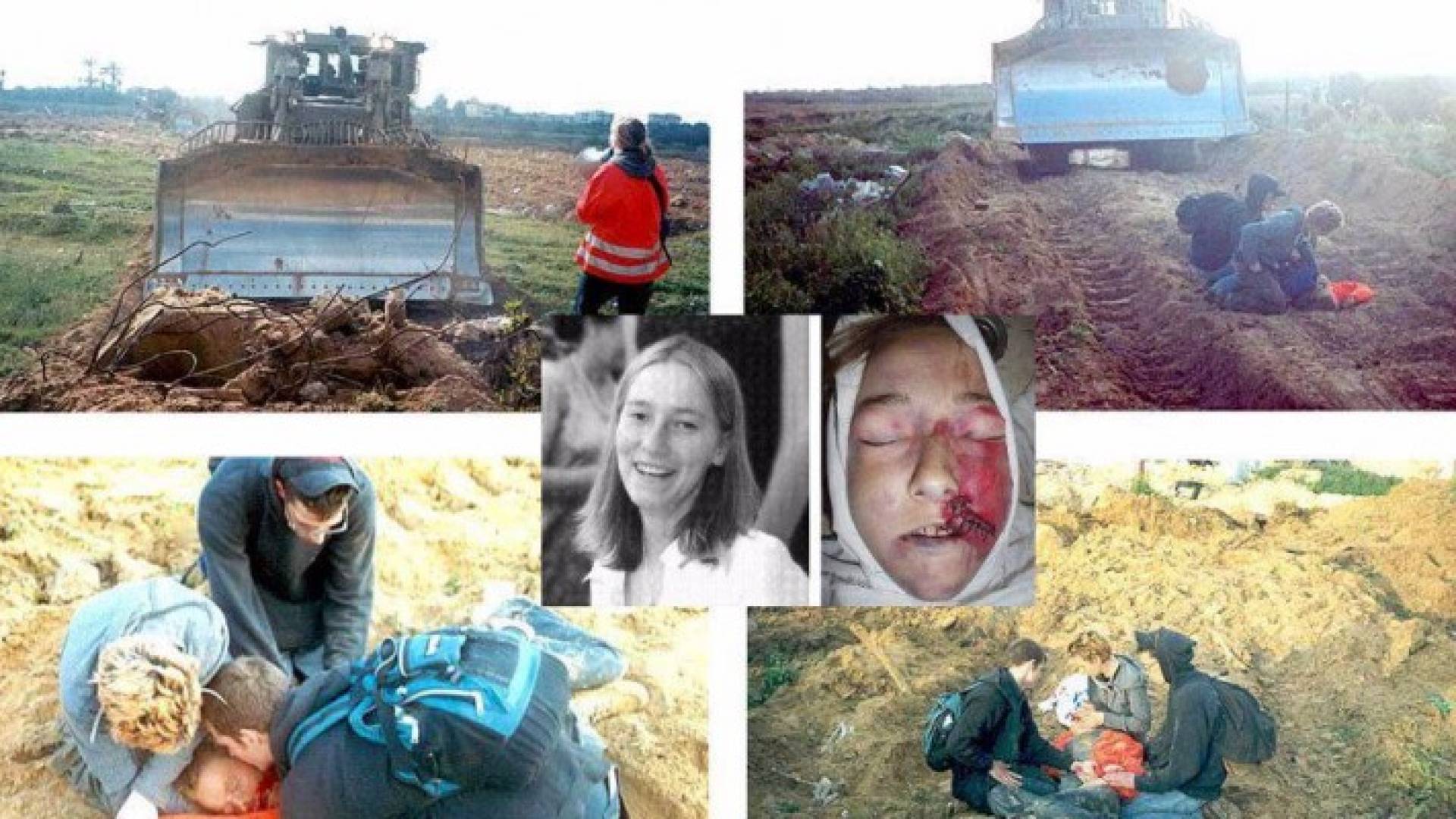 قتلت راشيل كوري بطريقة وحشية إثر دهسها من قبل جرافة عسكرية للاحتلال الإسرائيلي