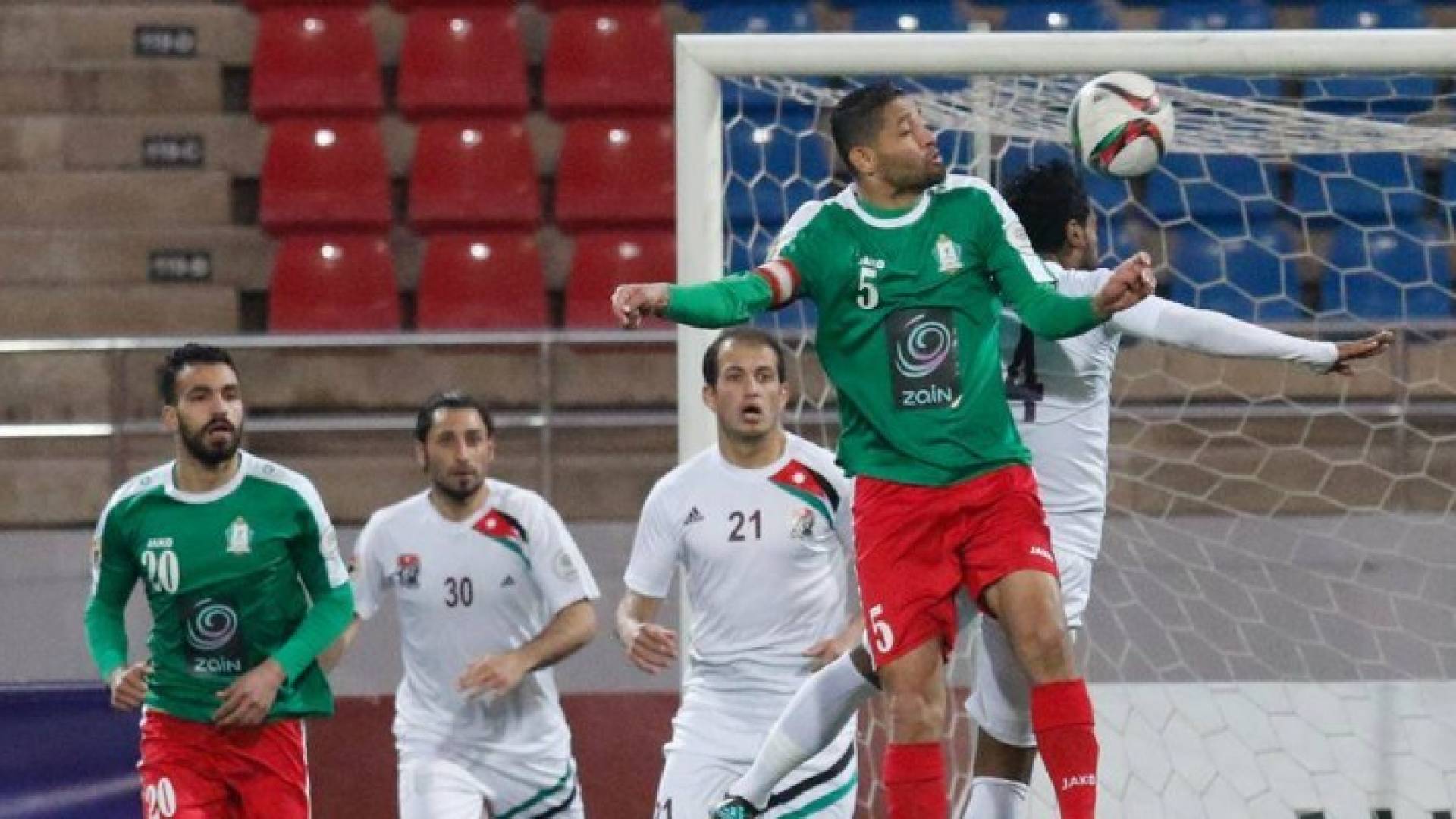 جانب من المباراة