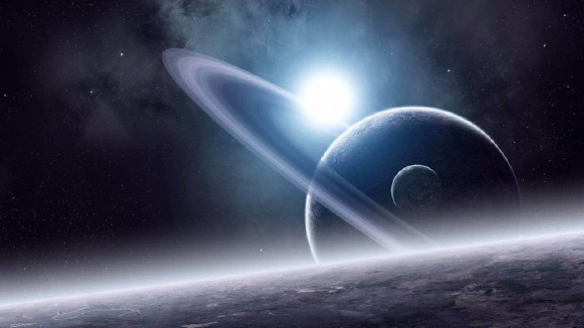 ناسا تعرض صورة ثلاثية الأبعاد لقمر زحل