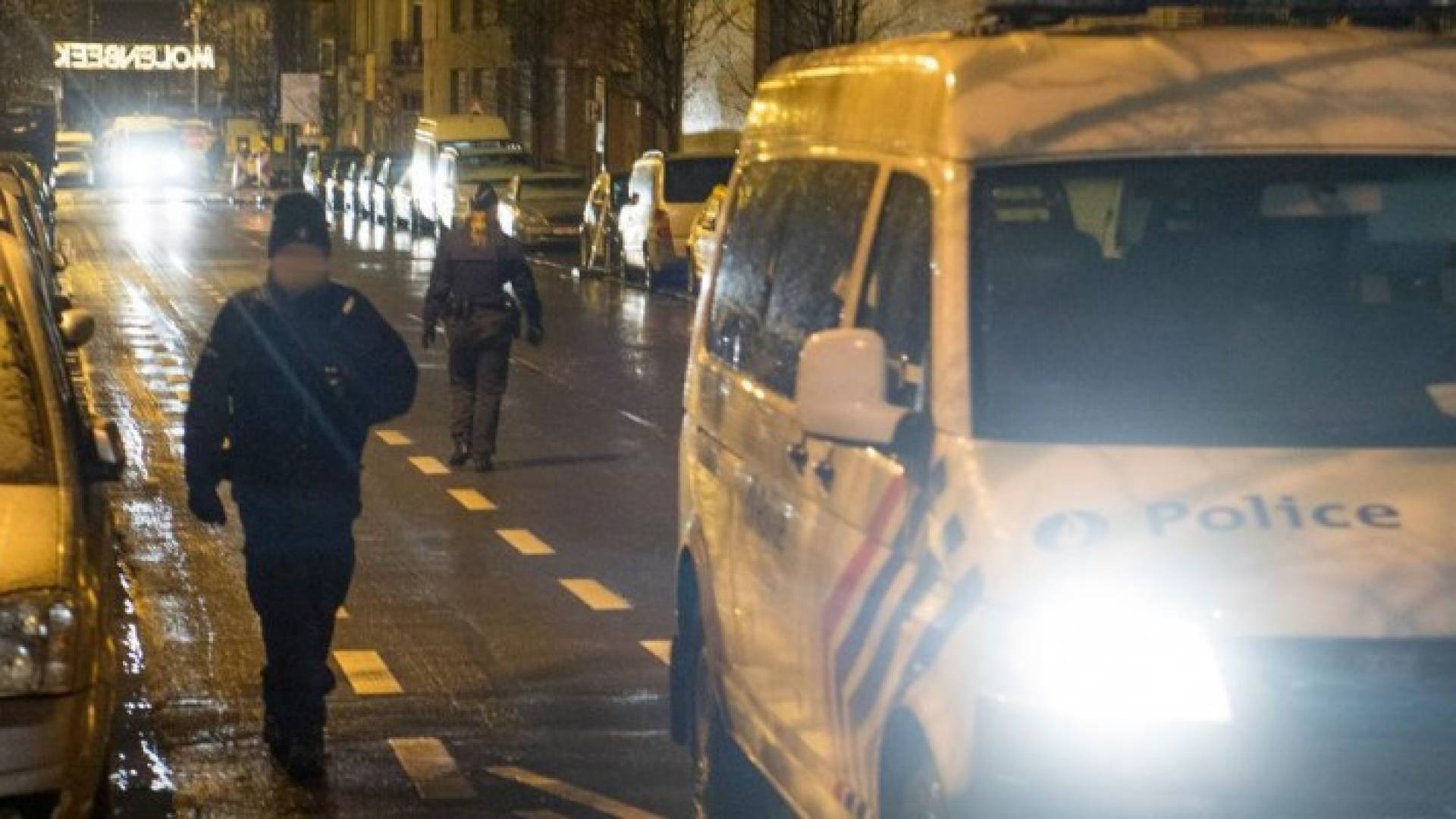  أرشيفية لشرطي في بروكسل